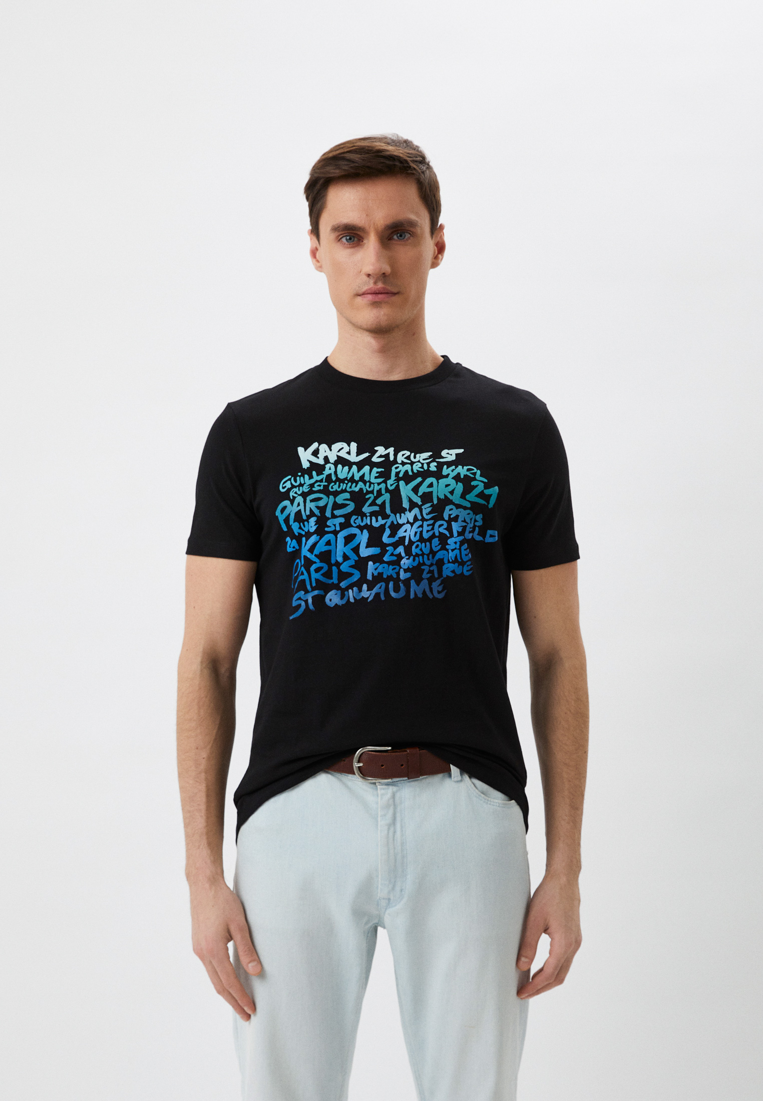 Мужская футболка Karl Lagerfeld (Карл Лагерфельд) 521224-755050: изображение 1