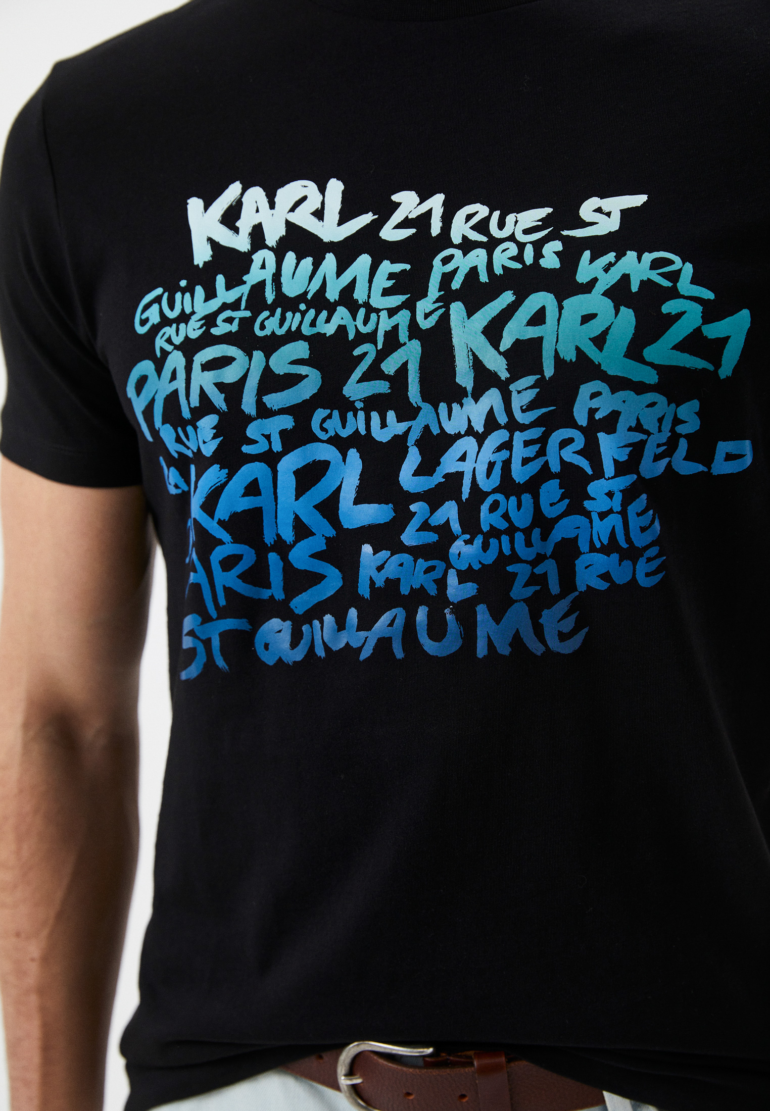 Мужская футболка Karl Lagerfeld (Карл Лагерфельд) 521224-755050: изображение 4