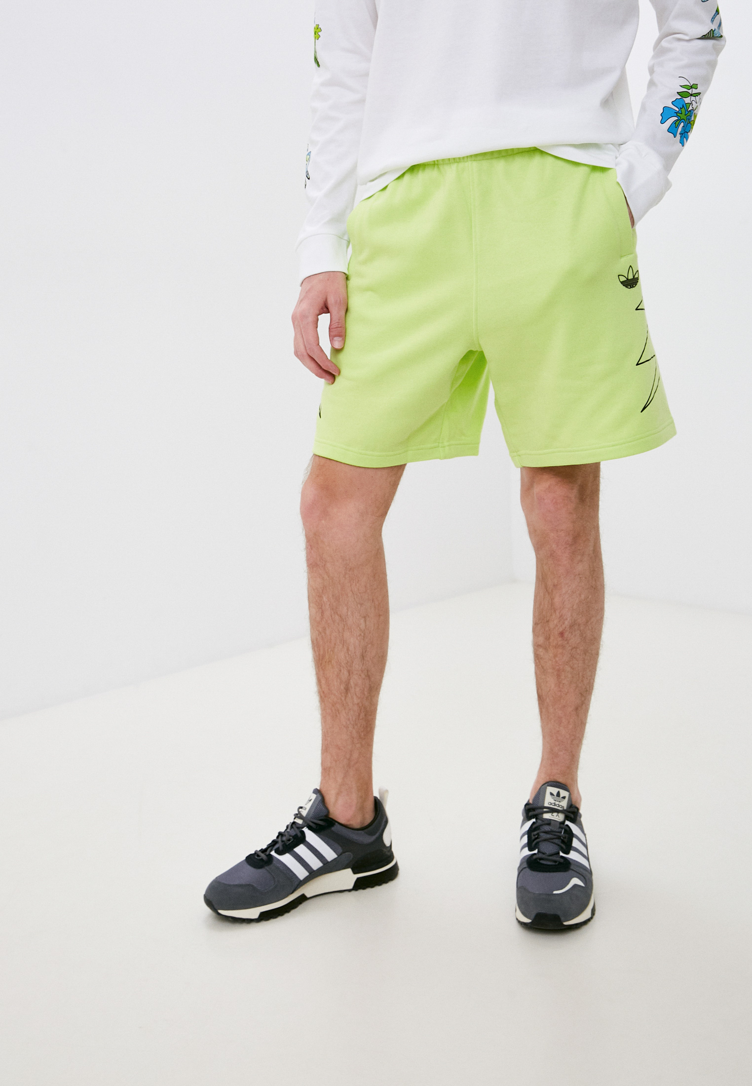 Мужские спортивные шорты Adidas Originals (Адидас Ориджиналс) HE7046