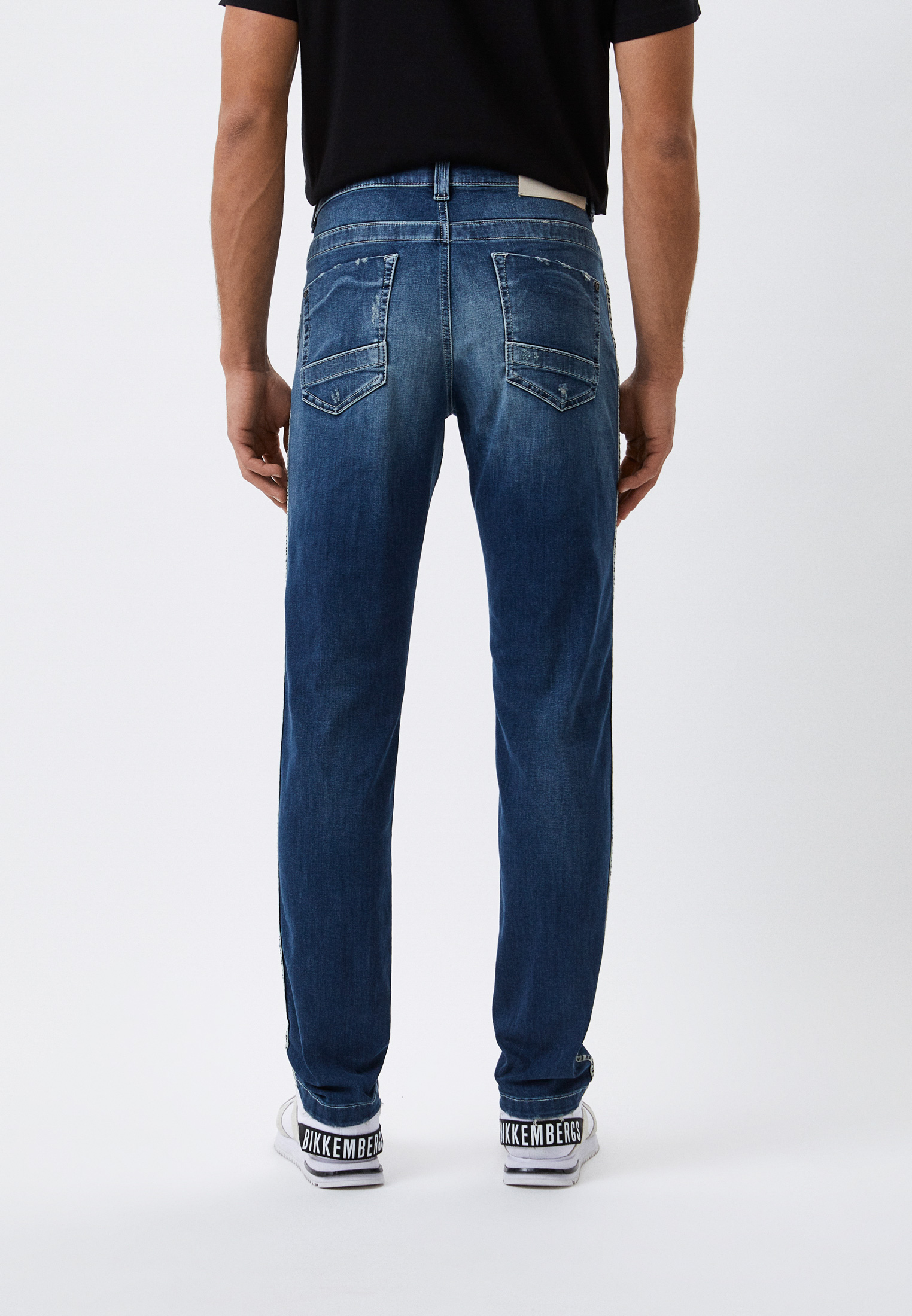 Мужские зауженные джинсы Bikkembergs (Биккембергс) C Q 101 1A S 3511: изображение 3