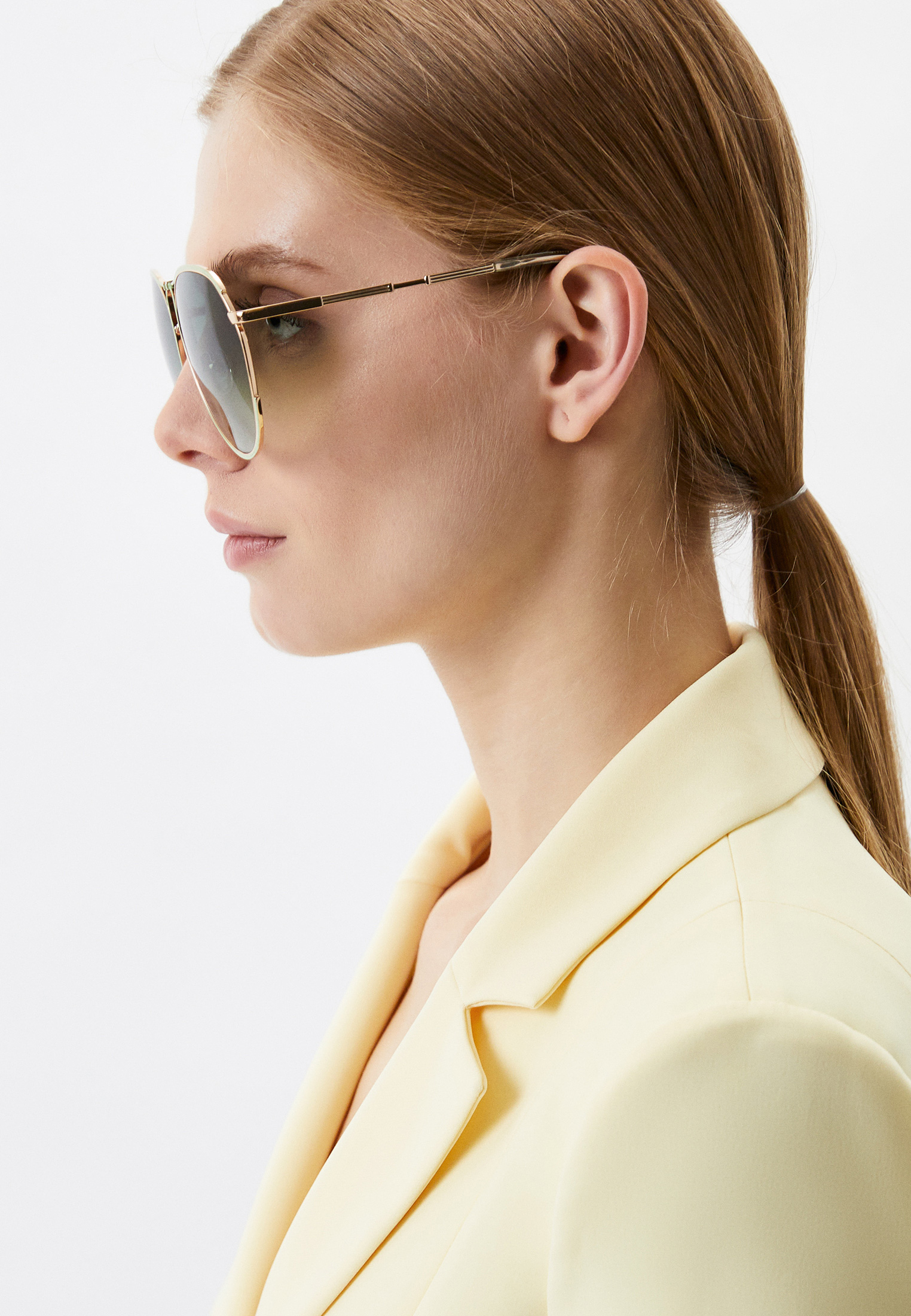 Женские солнцезащитные очки Linda Farrow MW254C2SUN