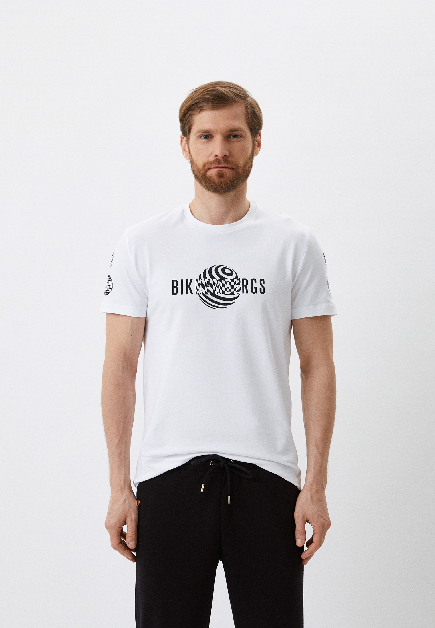 Мужская футболка Bikkembergs (Биккембергс) C 4 101 1H E 2359: изображение 1