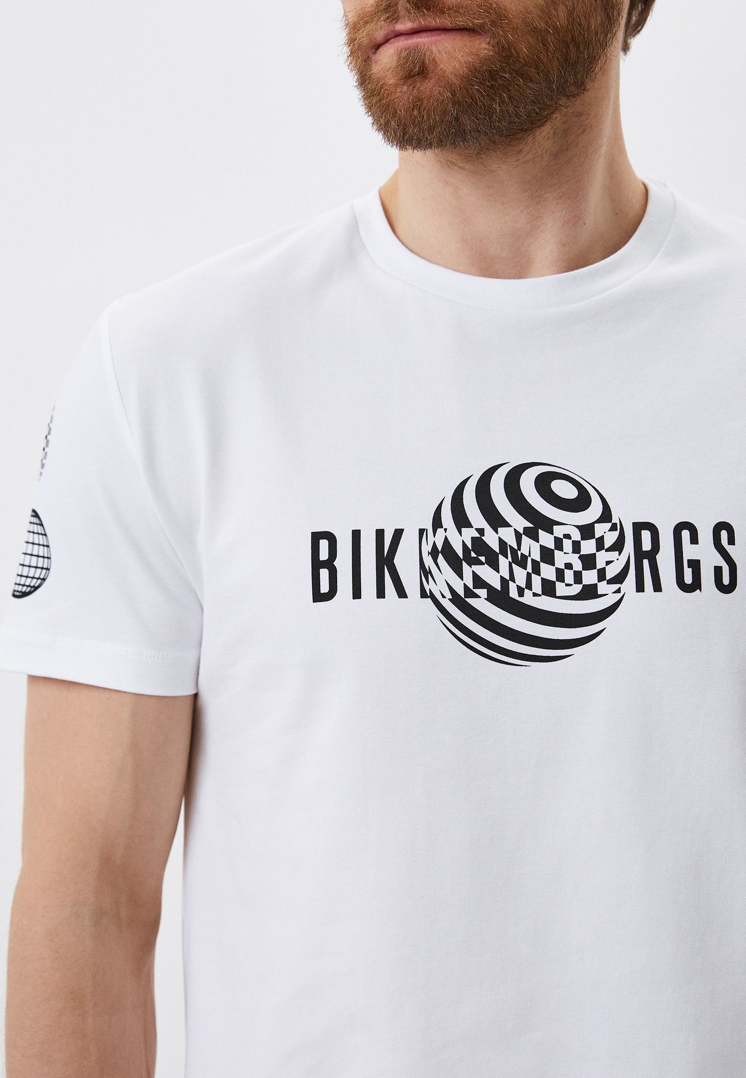 Мужская футболка Bikkembergs (Биккембергс) C 4 101 1H E 2359: изображение 4