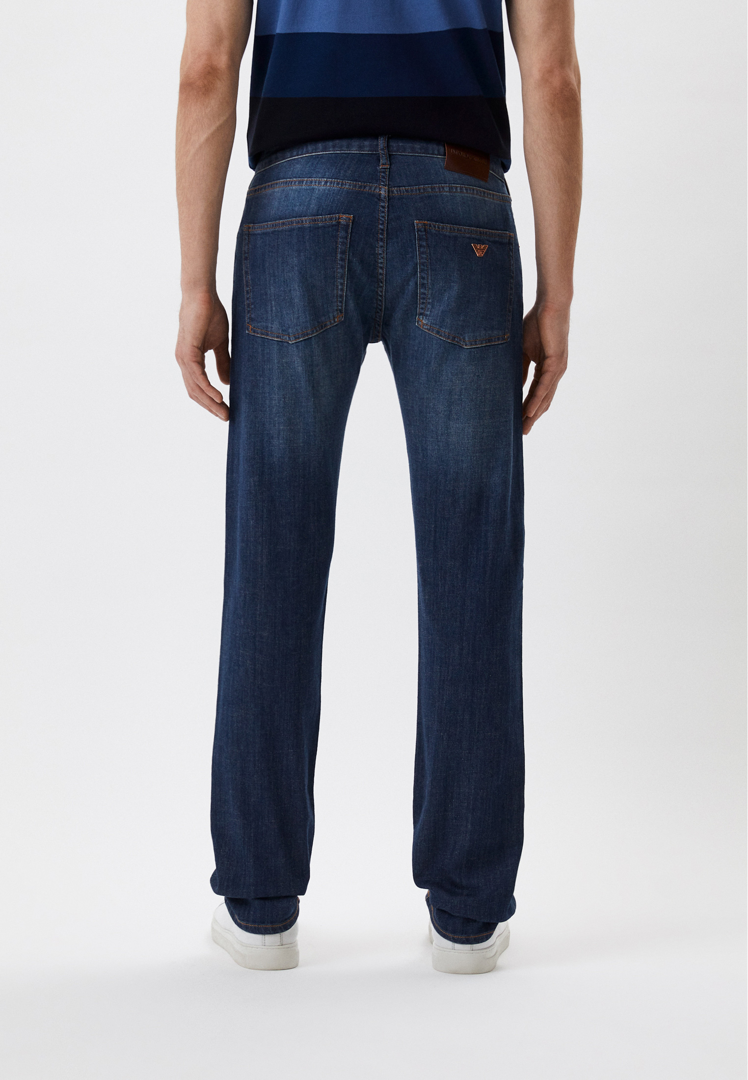 Мужские прямые джинсы Emporio Armani (Эмпорио Армани) 3L1J45 1DJBZ: изображение 3