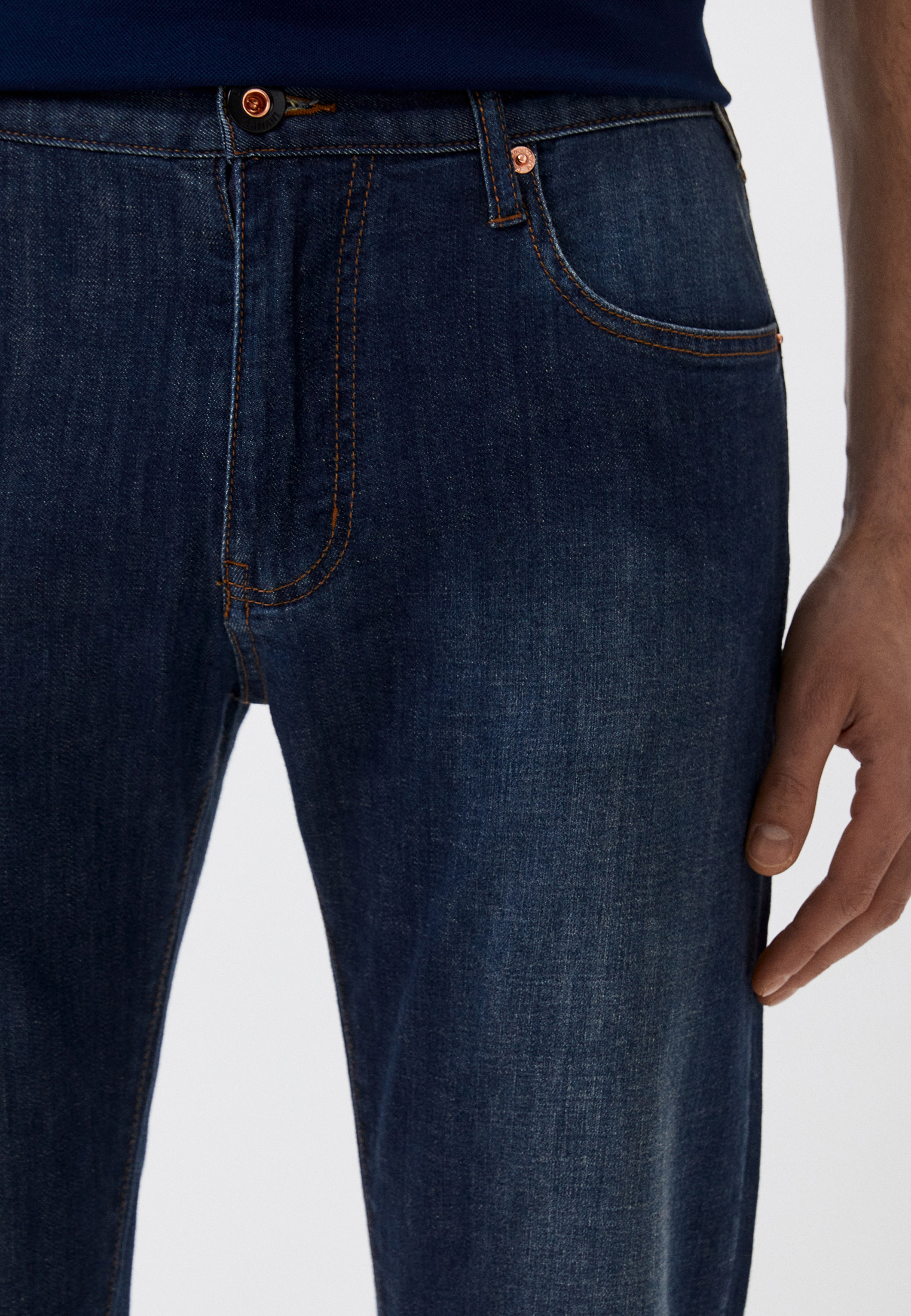Мужские прямые джинсы Emporio Armani (Эмпорио Армани) 3L1J45 1DJBZ: изображение 4