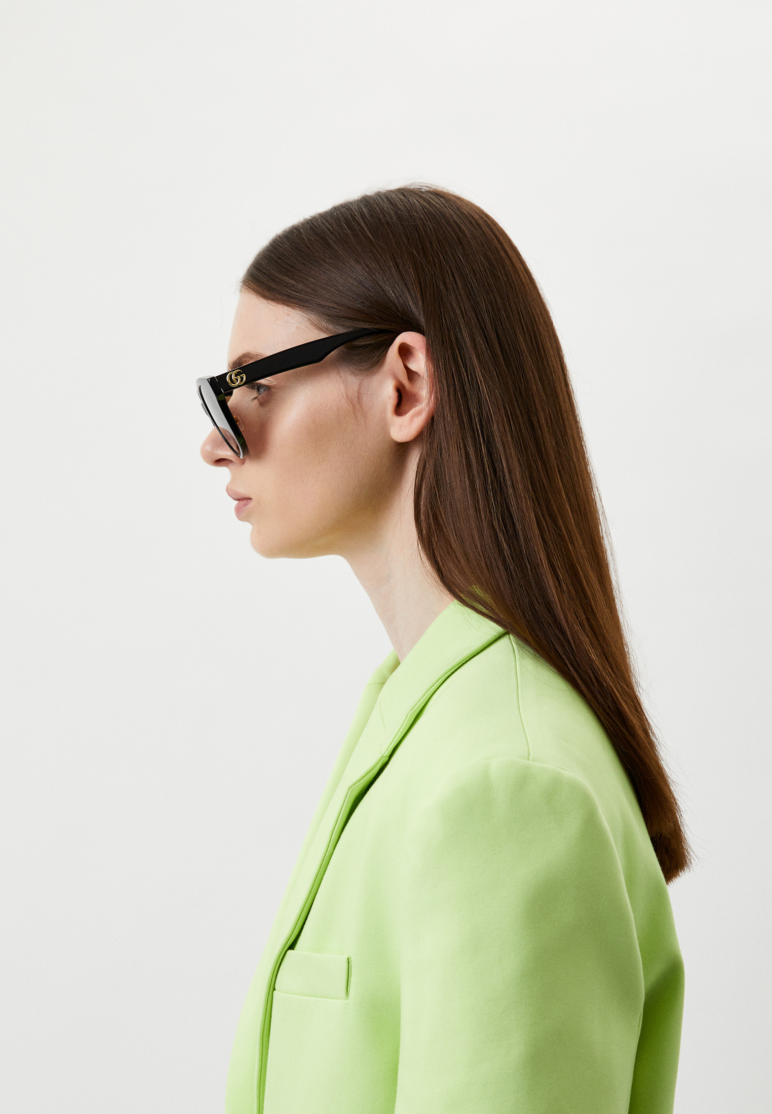 Женские солнцезащитные очки Gucci (Гуччи) GG1002SK