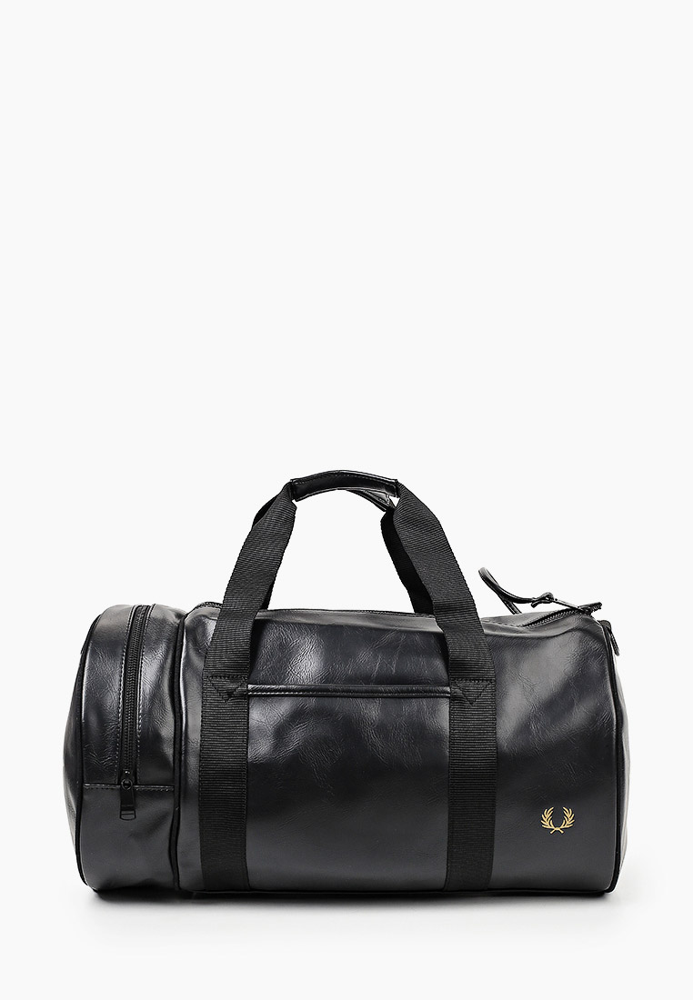 Спортивная сумка мужская Fred Perry L7223 внешний материал искусственная  кожа; цвет черный купить за 12490 руб.