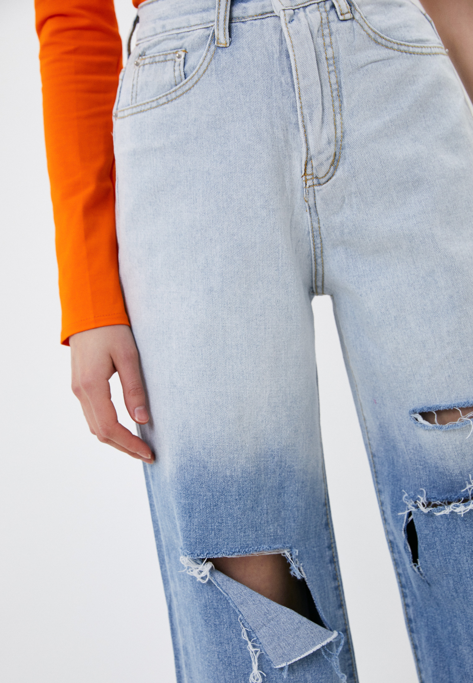Широкие и расклешенные джинсы Bad Queen BQ220134: изображение 4