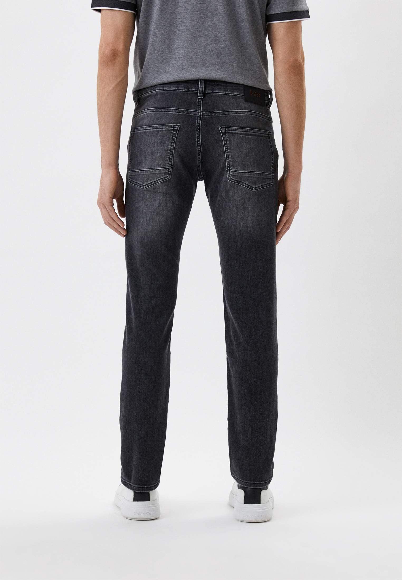 Мужские прямые джинсы Boss (Босс) 50468149: изображение 3