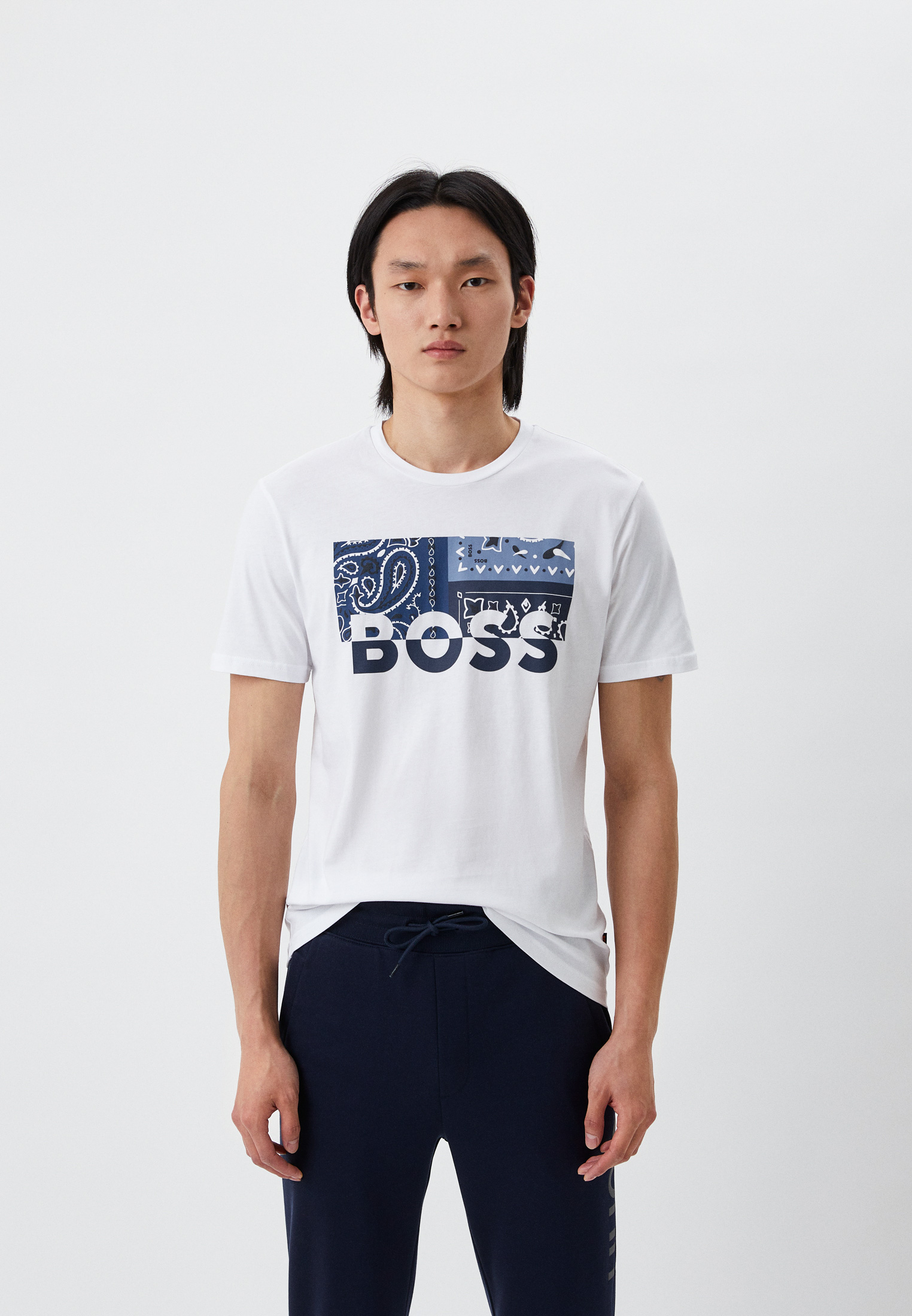 Мужская футболка Boss (Босс) 50469663: изображение 1