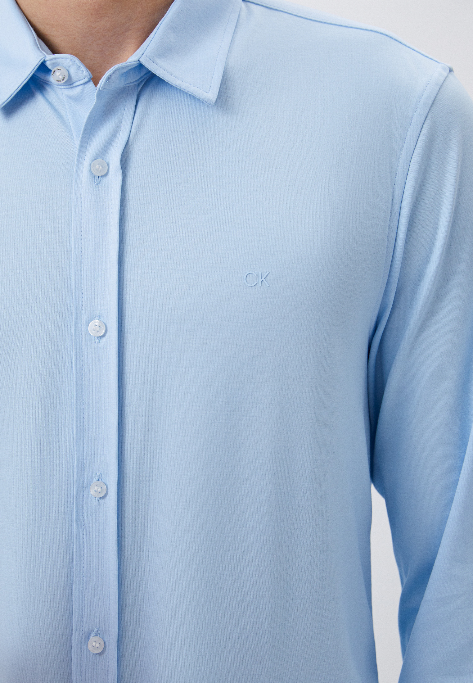 Рубашка с длинным рукавом Calvin Klein (Кельвин Кляйн) K10K109446: изображение 5