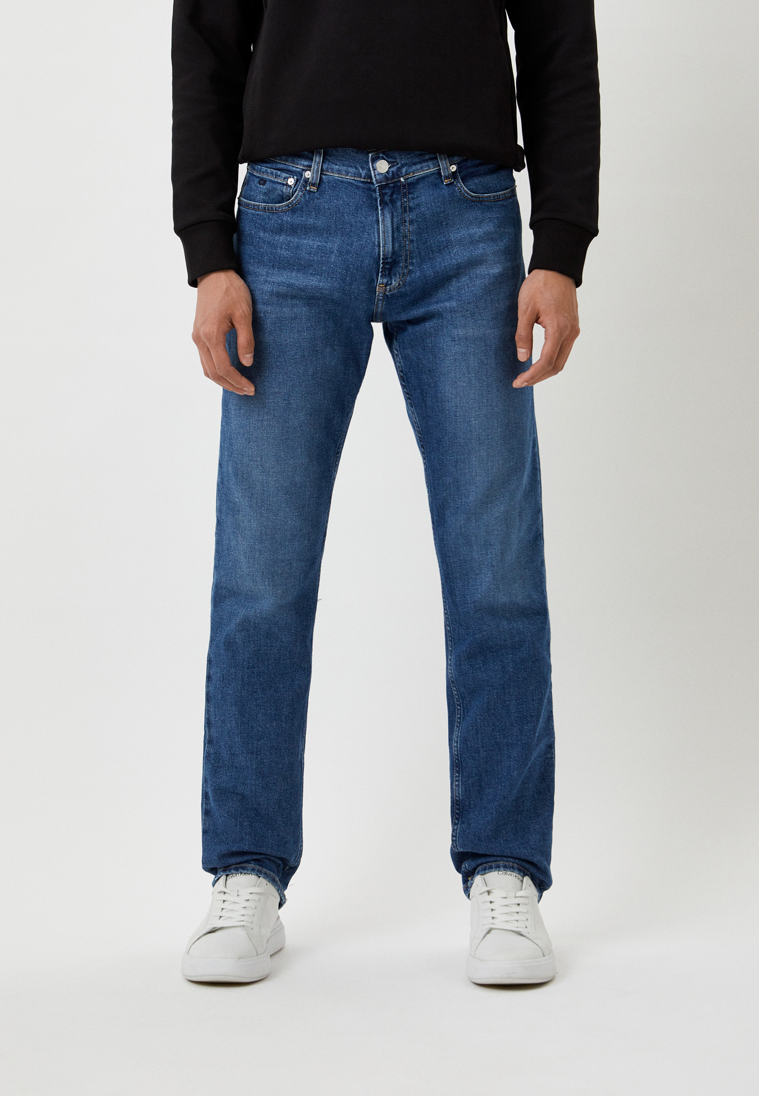 Мужские прямые джинсы Calvin Klein (Кельвин Кляйн) Джинсы Calvin Klein