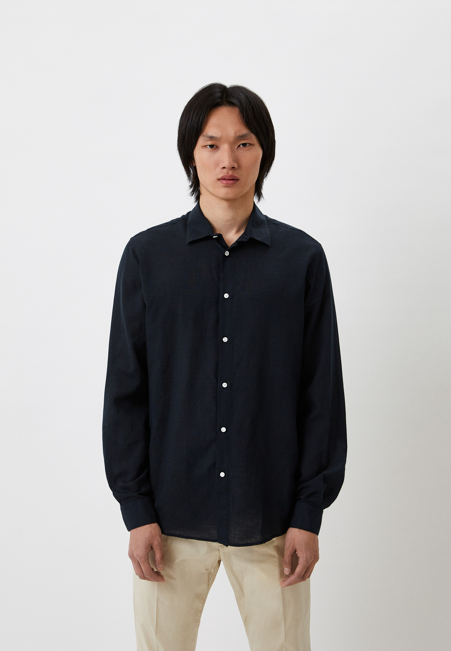 Рубашка с длинным рукавом Liu Jo Uomo (Лиу Джо Уомо) M001P201TENCELPARIS: изображение 1