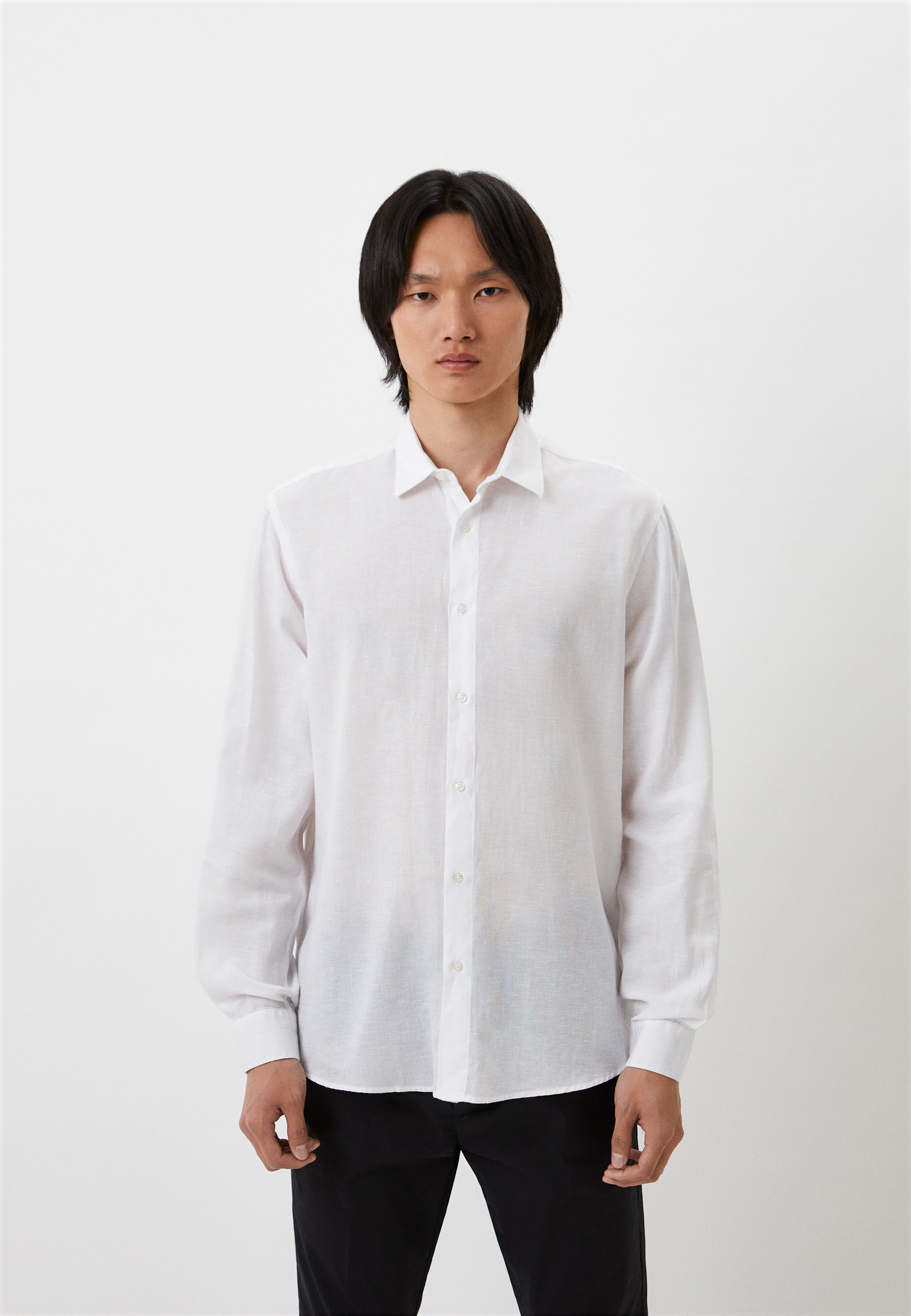Рубашка с длинным рукавом Liu Jo Uomo (Лиу Джо Уомо) M001P201TENCELPARIS: изображение 1
