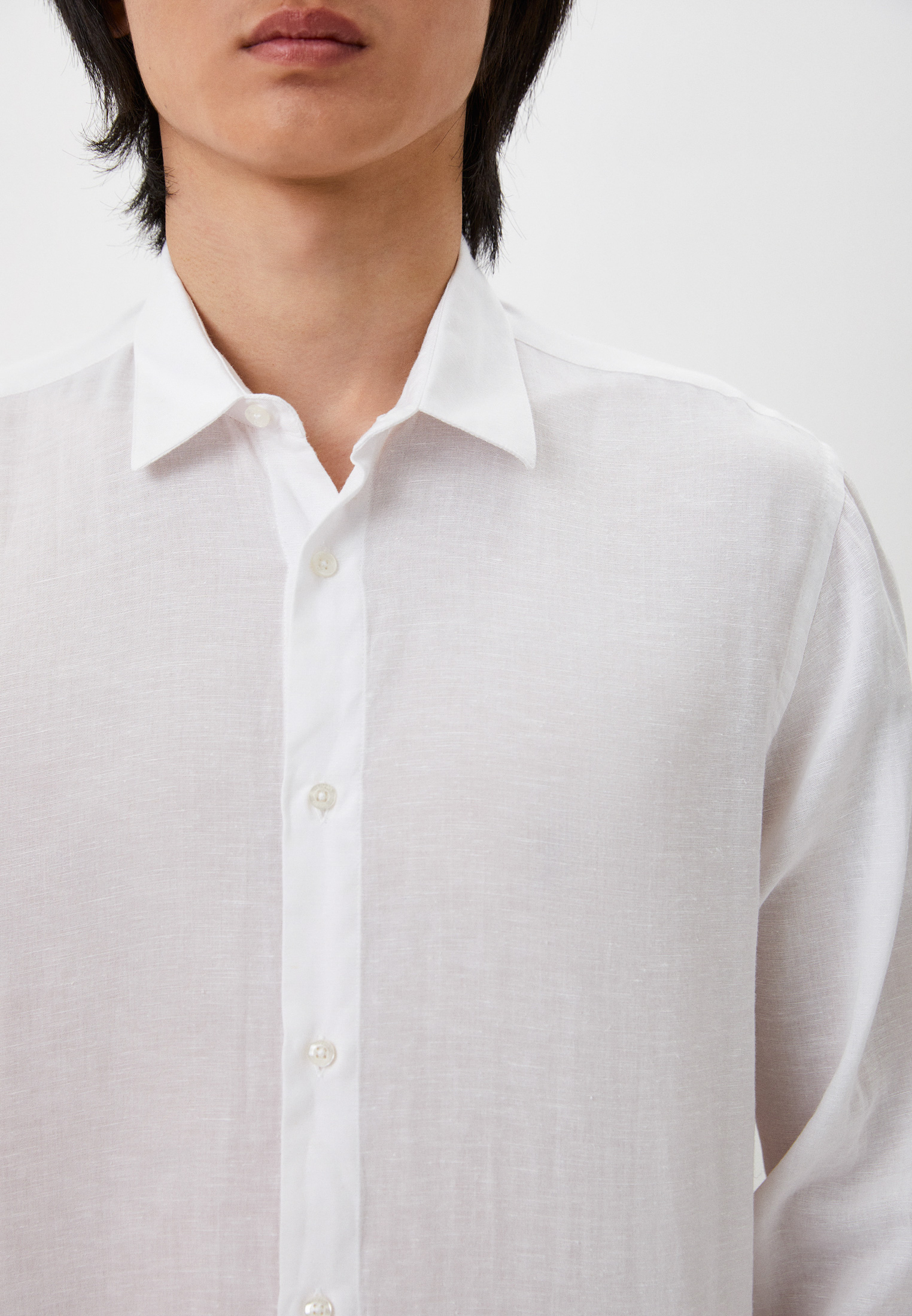 Рубашка с длинным рукавом Liu Jo Uomo (Лиу Джо Уомо) M001P201TENCELPARIS: изображение 4