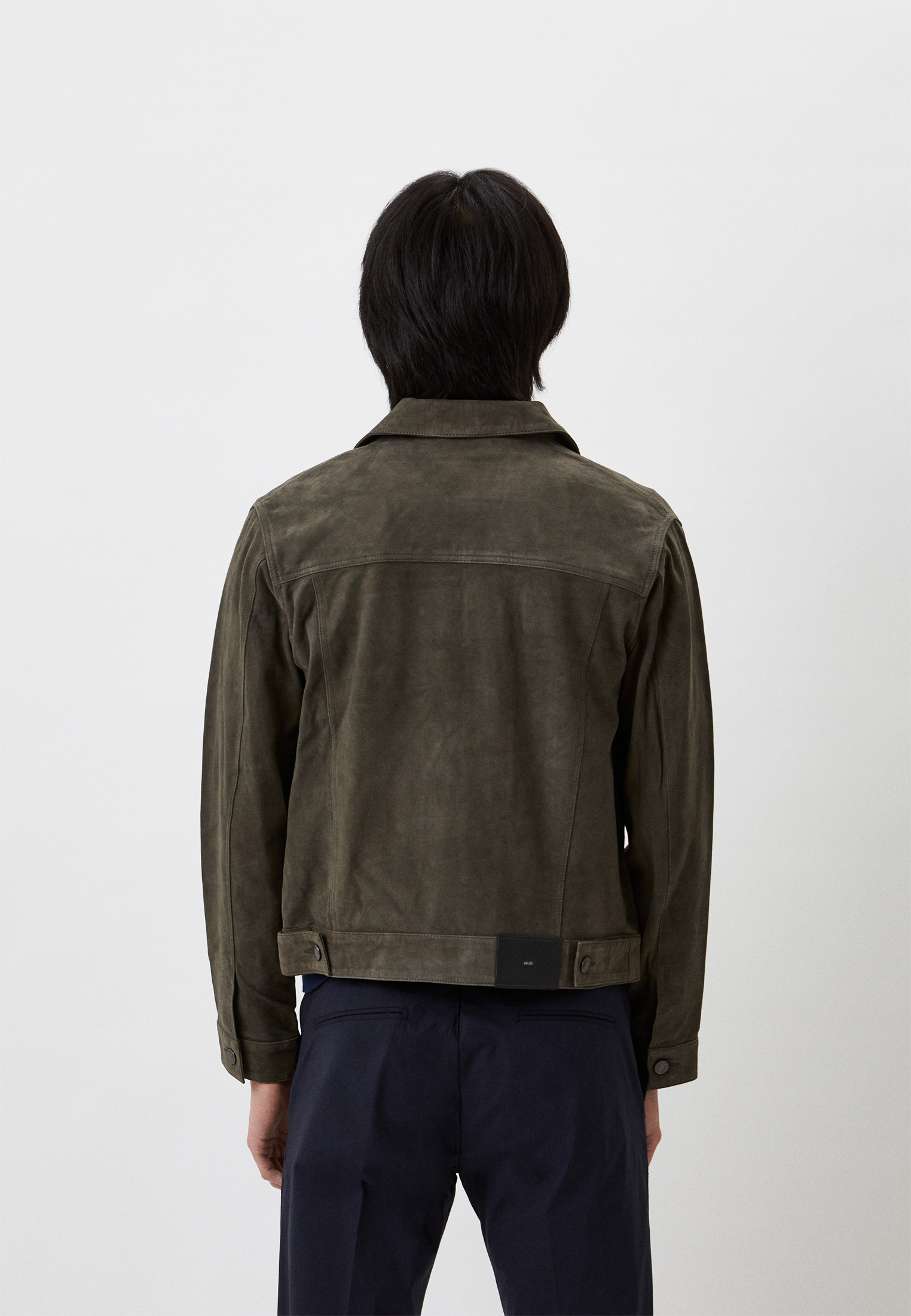 Кожаная куртка Liu Jo Uomo (Лиу Джо Уомо) M122P107SUEDEJACKET: изображение 3