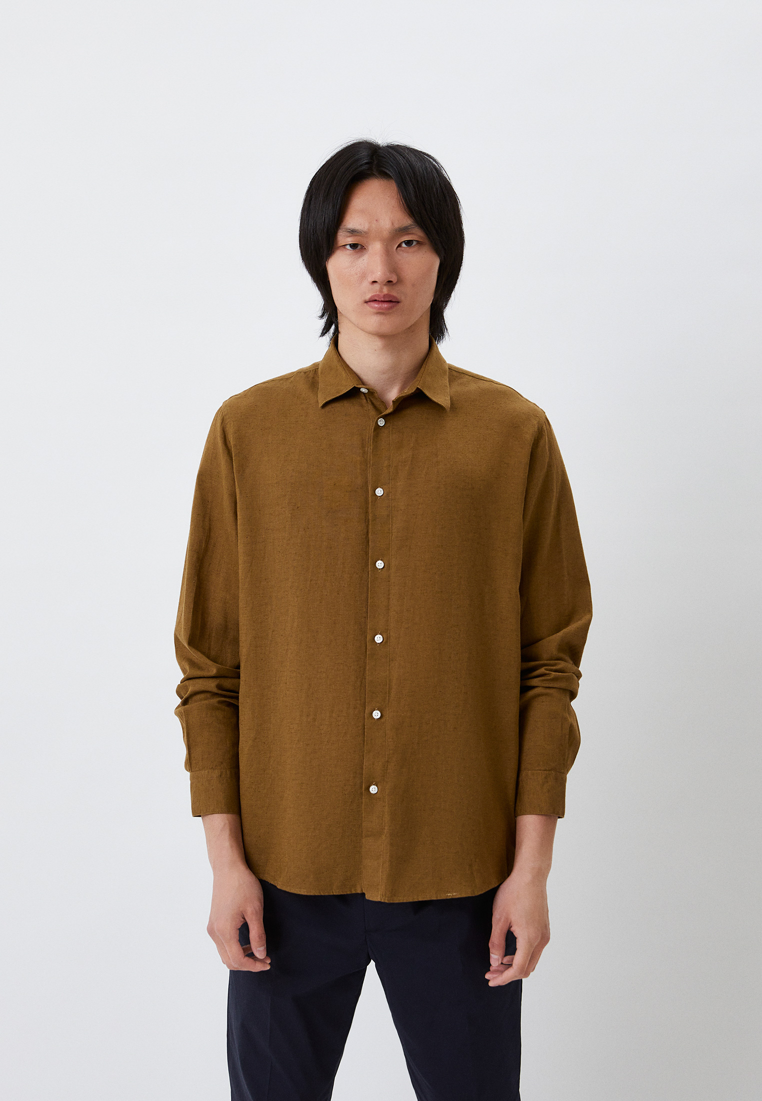 Рубашка с длинным рукавом Liu Jo Uomo (Лиу Джо Уомо) M122P201TENCELPARIS: изображение 1