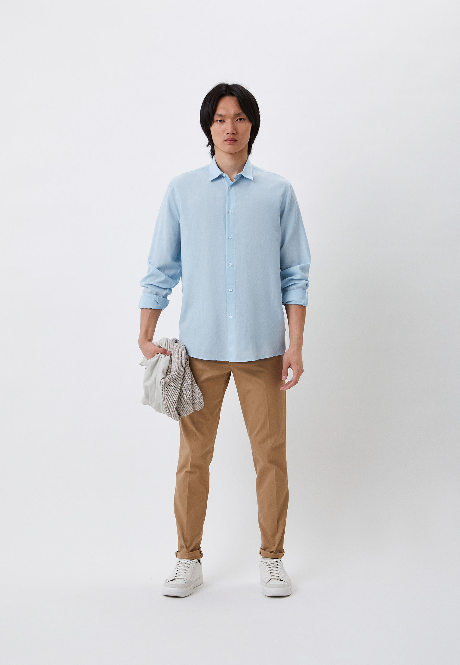 Рубашка с длинным рукавом Liu Jo Uomo (Лиу Джо Уомо) M122P201TENCELPARIS: изображение 2