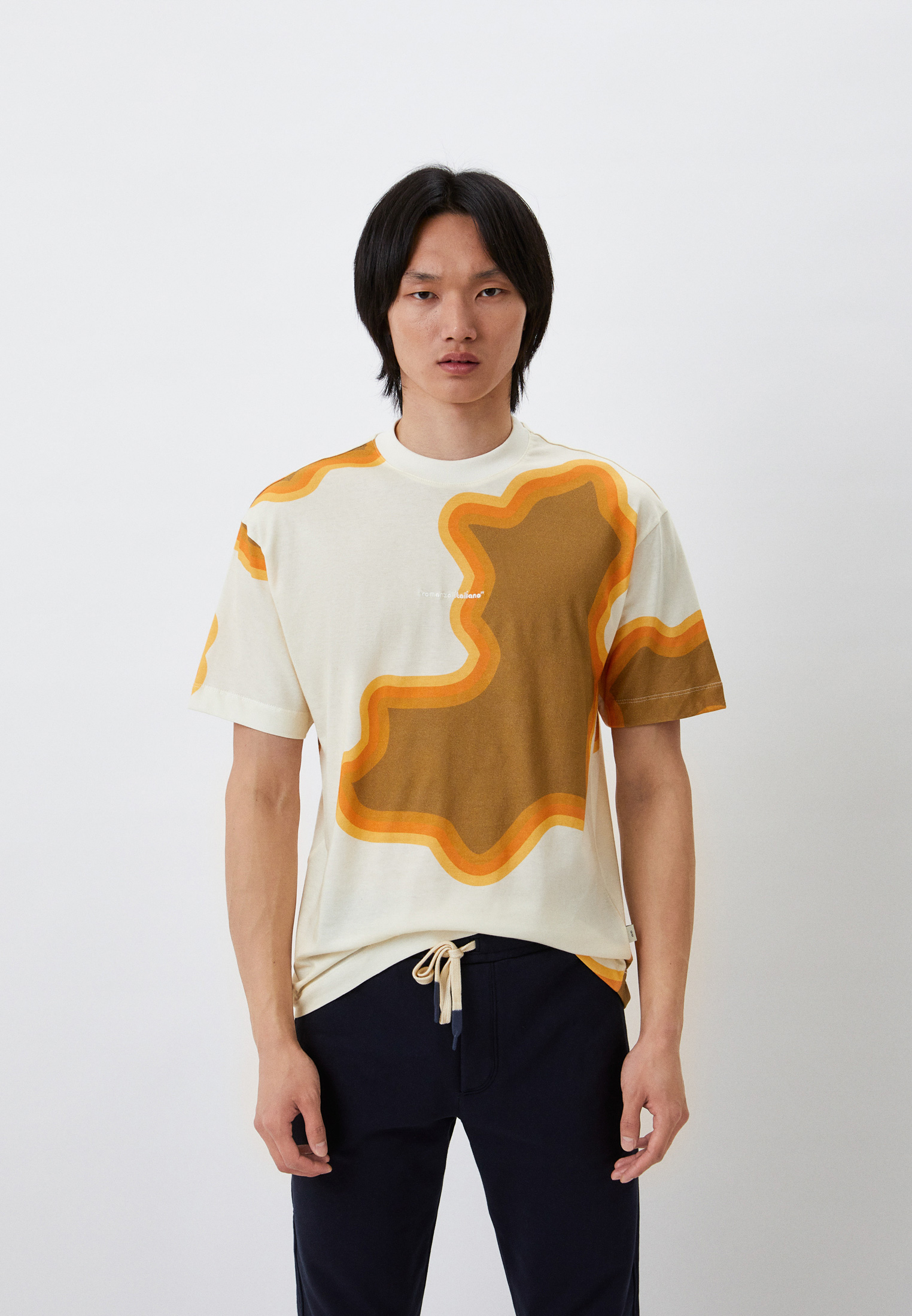Мужская футболка Liu Jo Uomo (Лиу Джо Уомо) M122P204CAMOUTEE: изображение 1