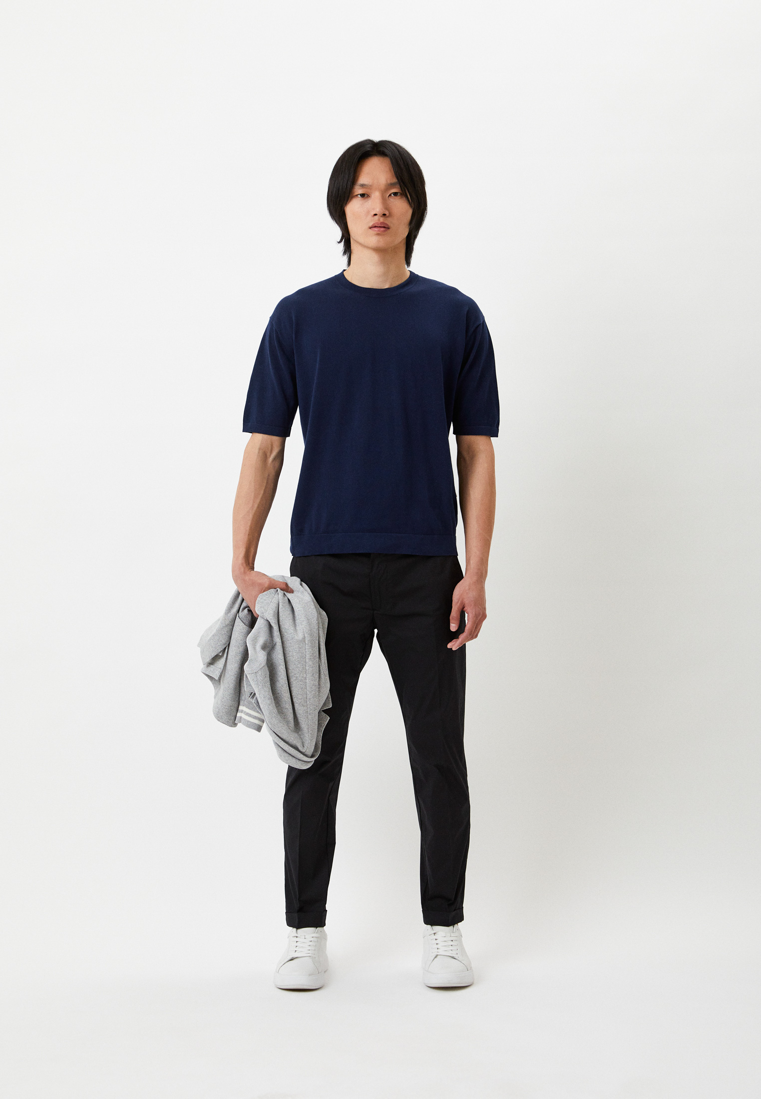 Мужские повседневные брюки Liu Jo Uomo (Лиу Джо Уомо) M122P301CAPRITELA: изображение 2