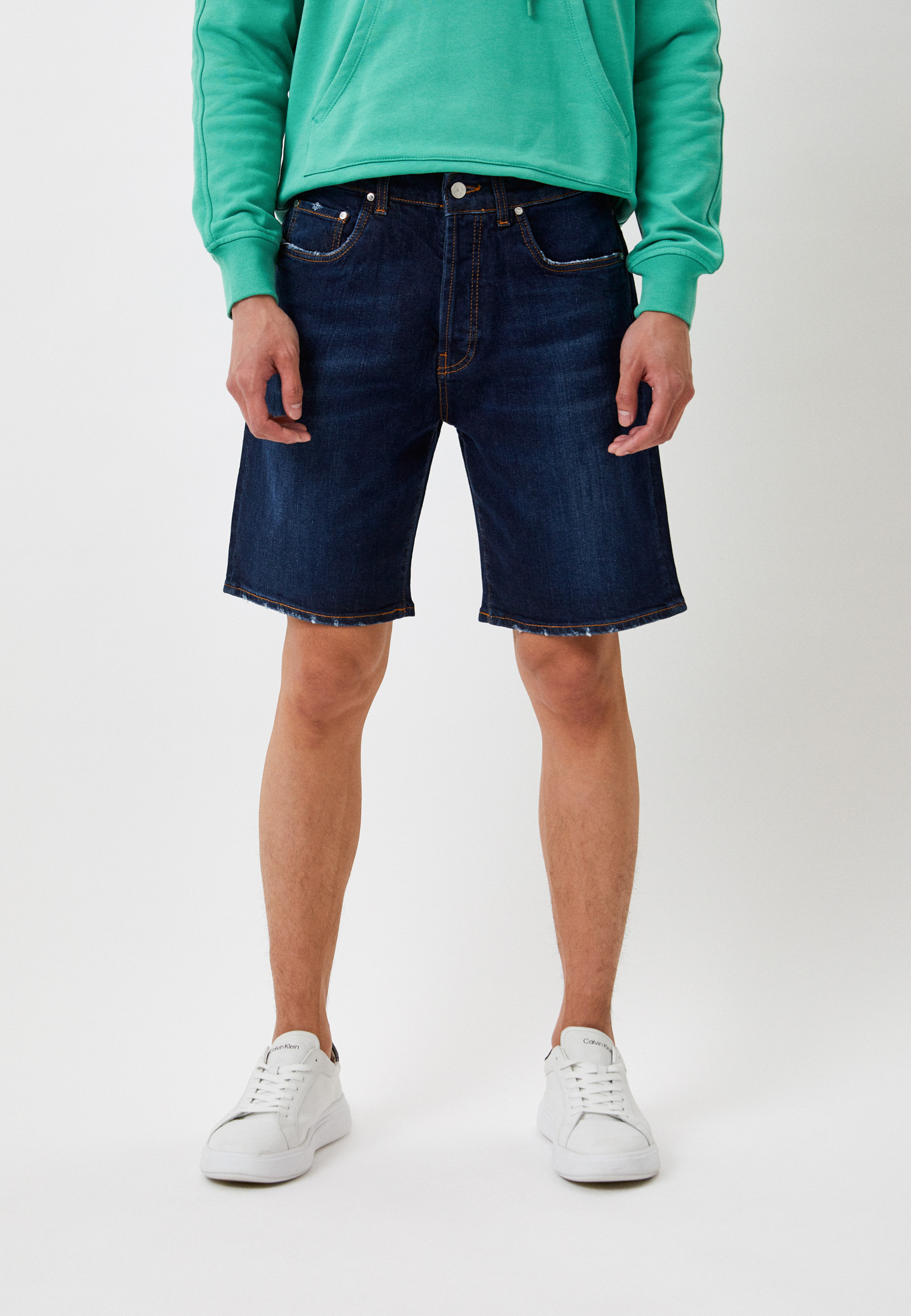 Мужские джинсовые шорты Liu Jo Uomo (Лиу Джо Уомо) M122P305BRUCEDARK: изображение 1