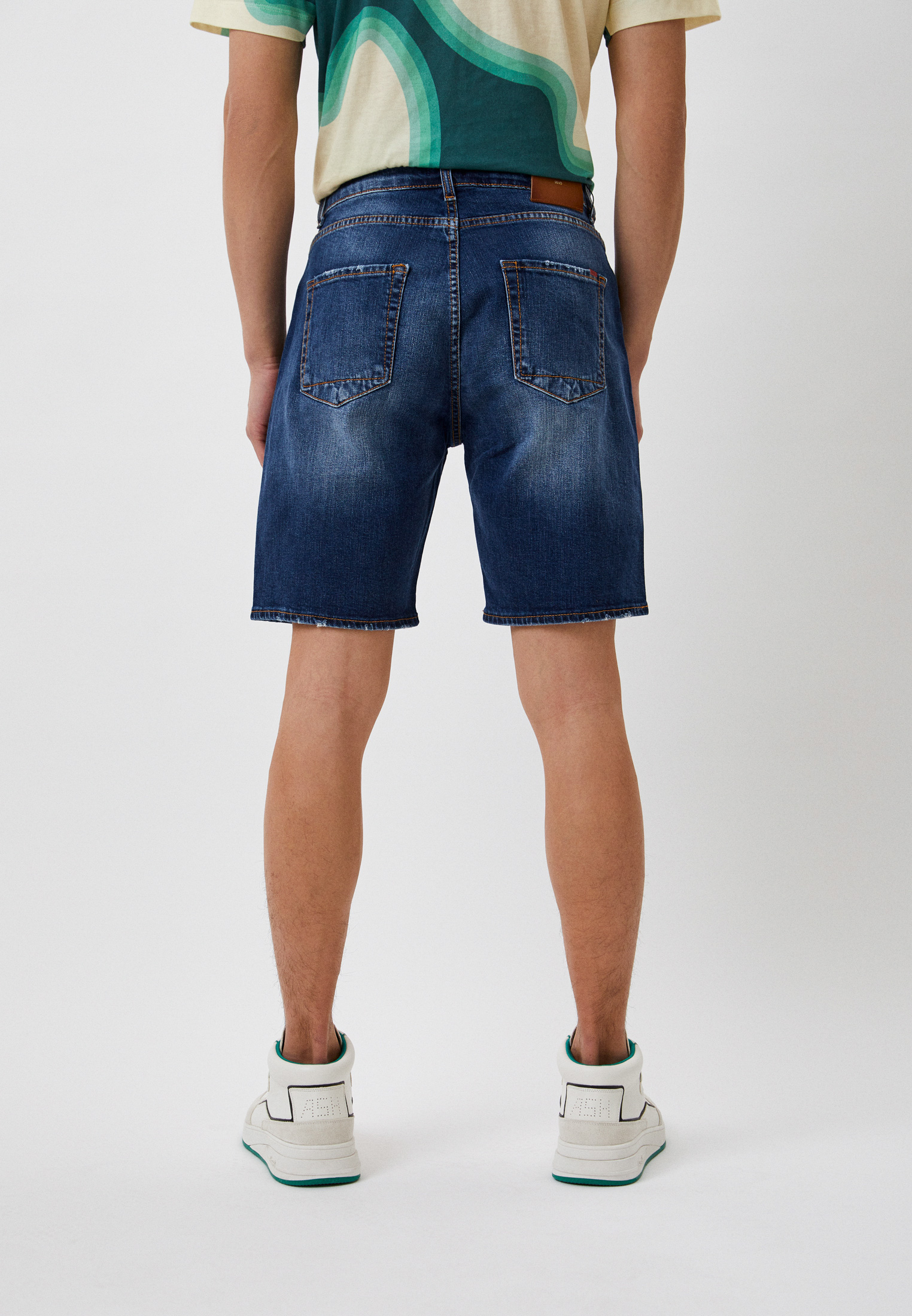 Мужские джинсовые шорты Liu Jo Uomo (Лиу Джо Уомо) M122P305BRUCEMEDIUM: изображение 3