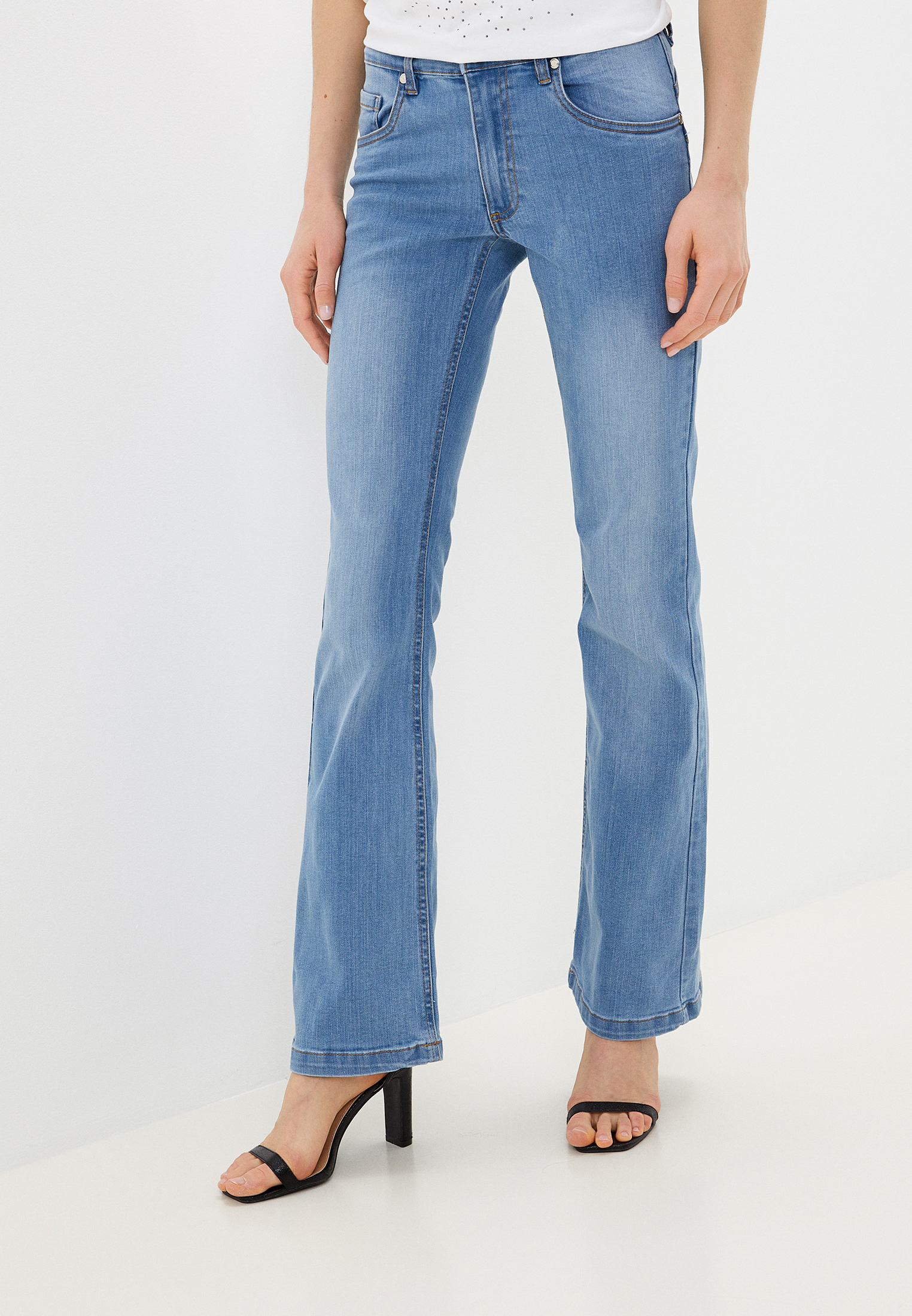 Широкие и расклешенные джинсы Silvian Heach PGP22002JE
