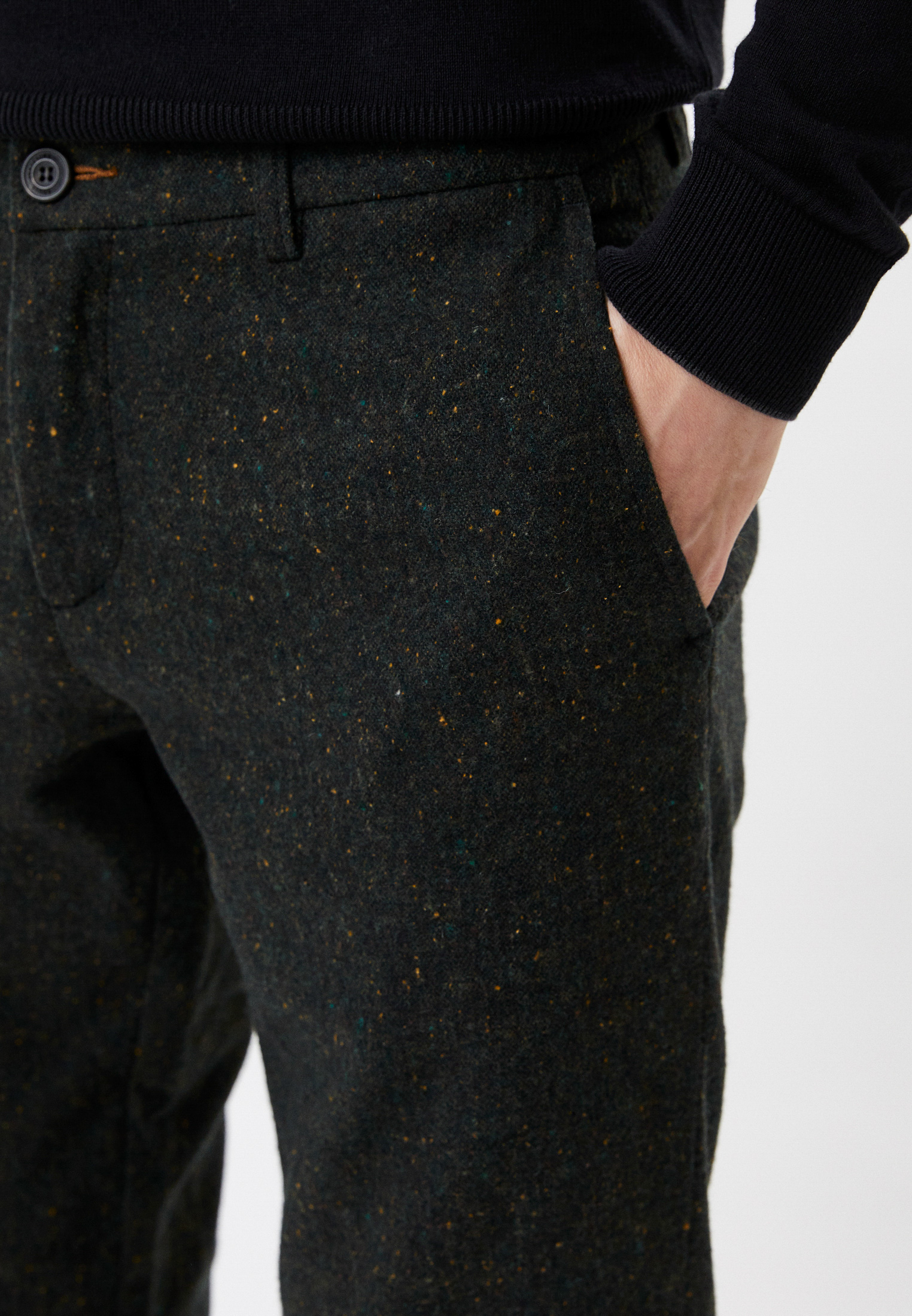 Мужские повседневные брюки TRUSSARDI JEANS (Труссарди Джинс) 52P000001T001570H001: изображение 4