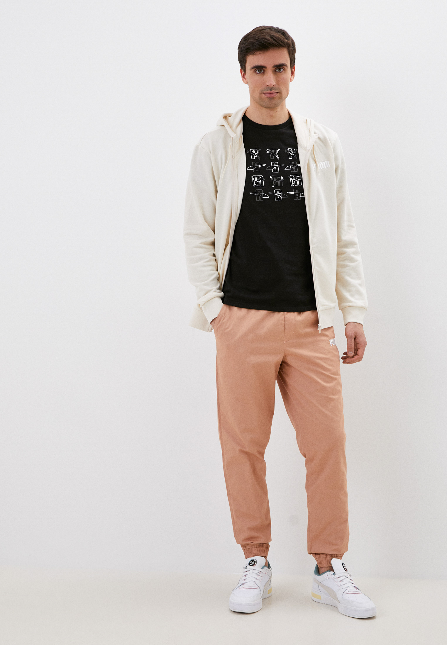 Мужские спортивные брюки Puma (Пума) 537414 купить за 4660 руб.