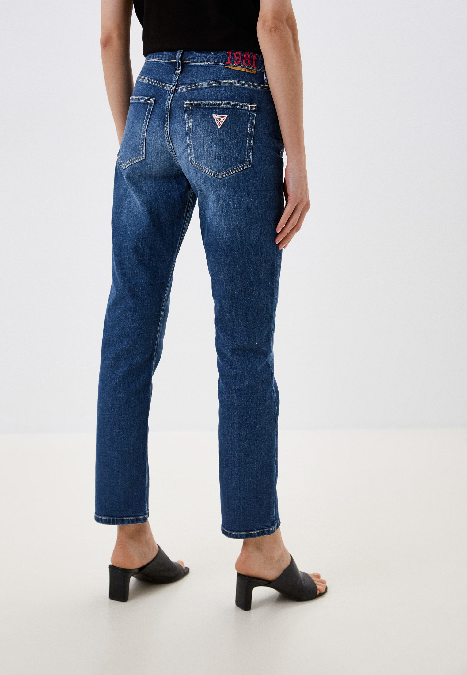 Прямые джинсы Guess Jeans W2YA49D4KHB: изображение 3