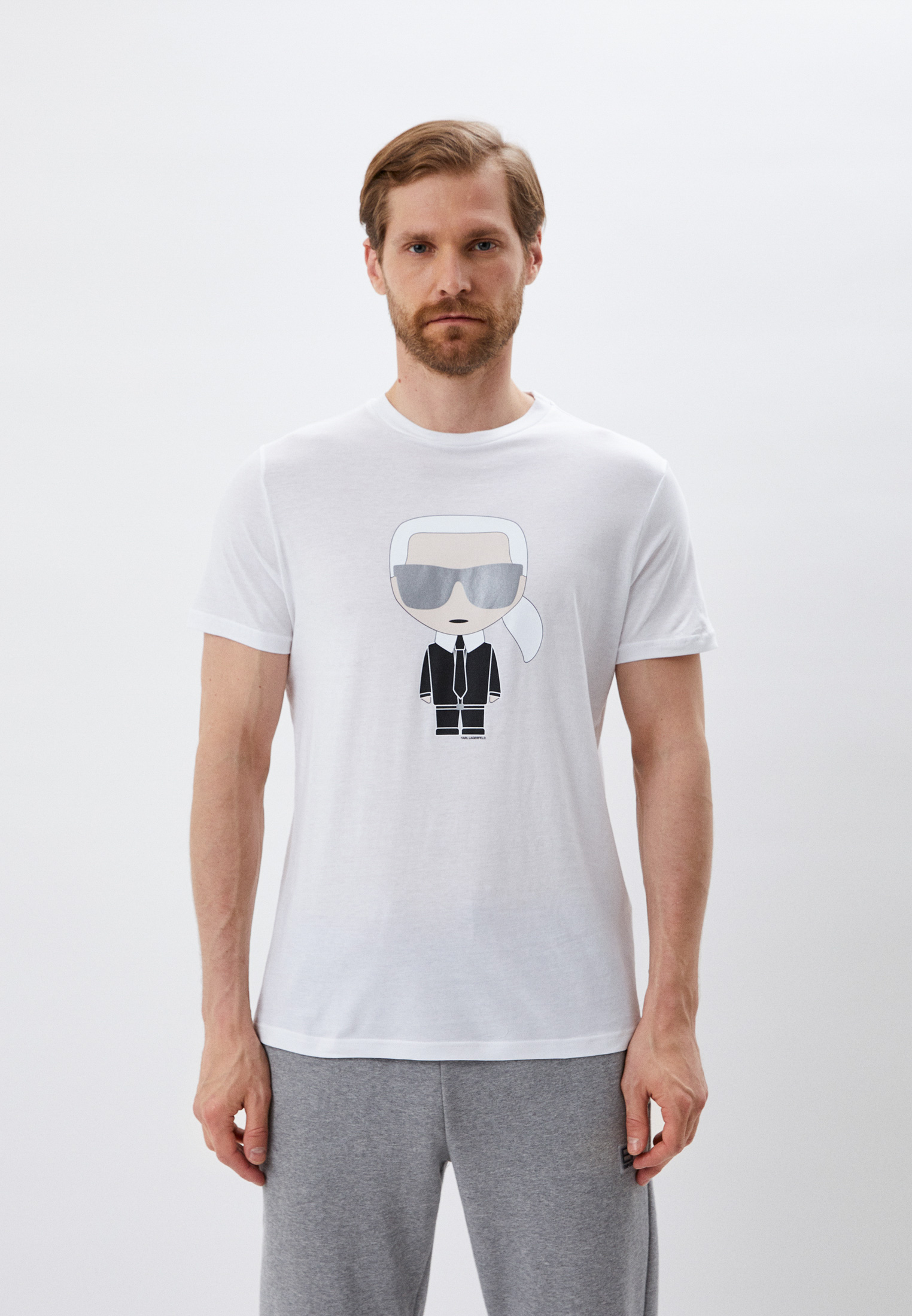 Мужская футболка Karl Lagerfeld (Карл Лагерфельд) 755071-500251