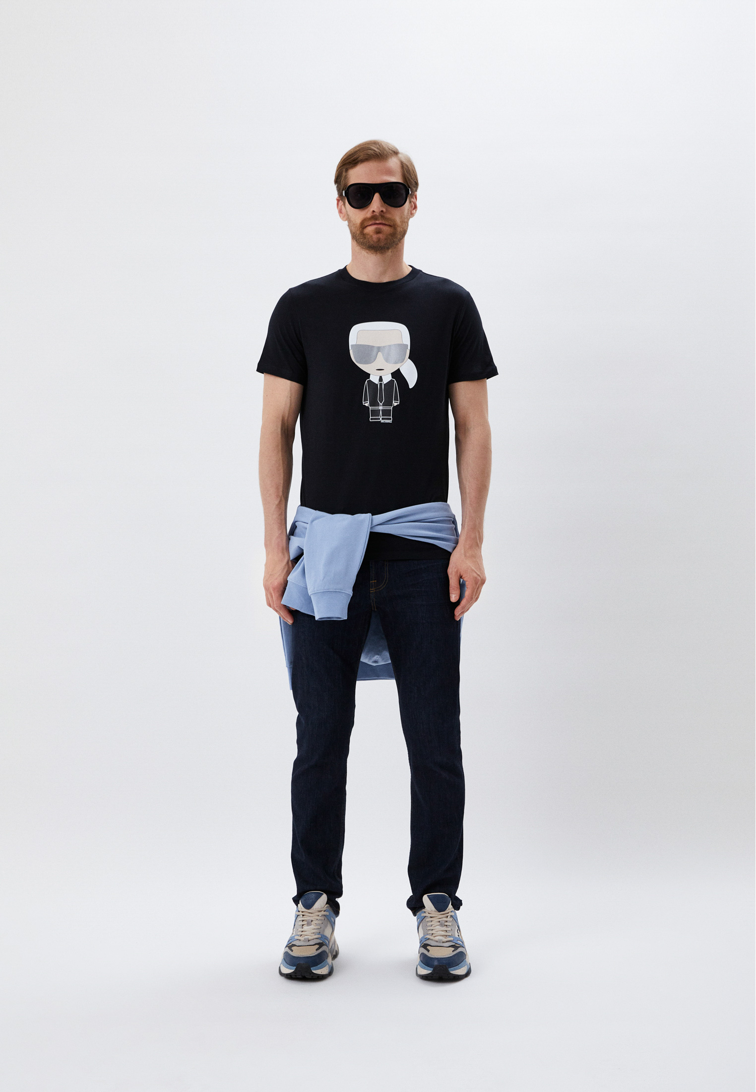 Мужская футболка Karl Lagerfeld (Карл Лагерфельд) 755071-500251: изображение 3