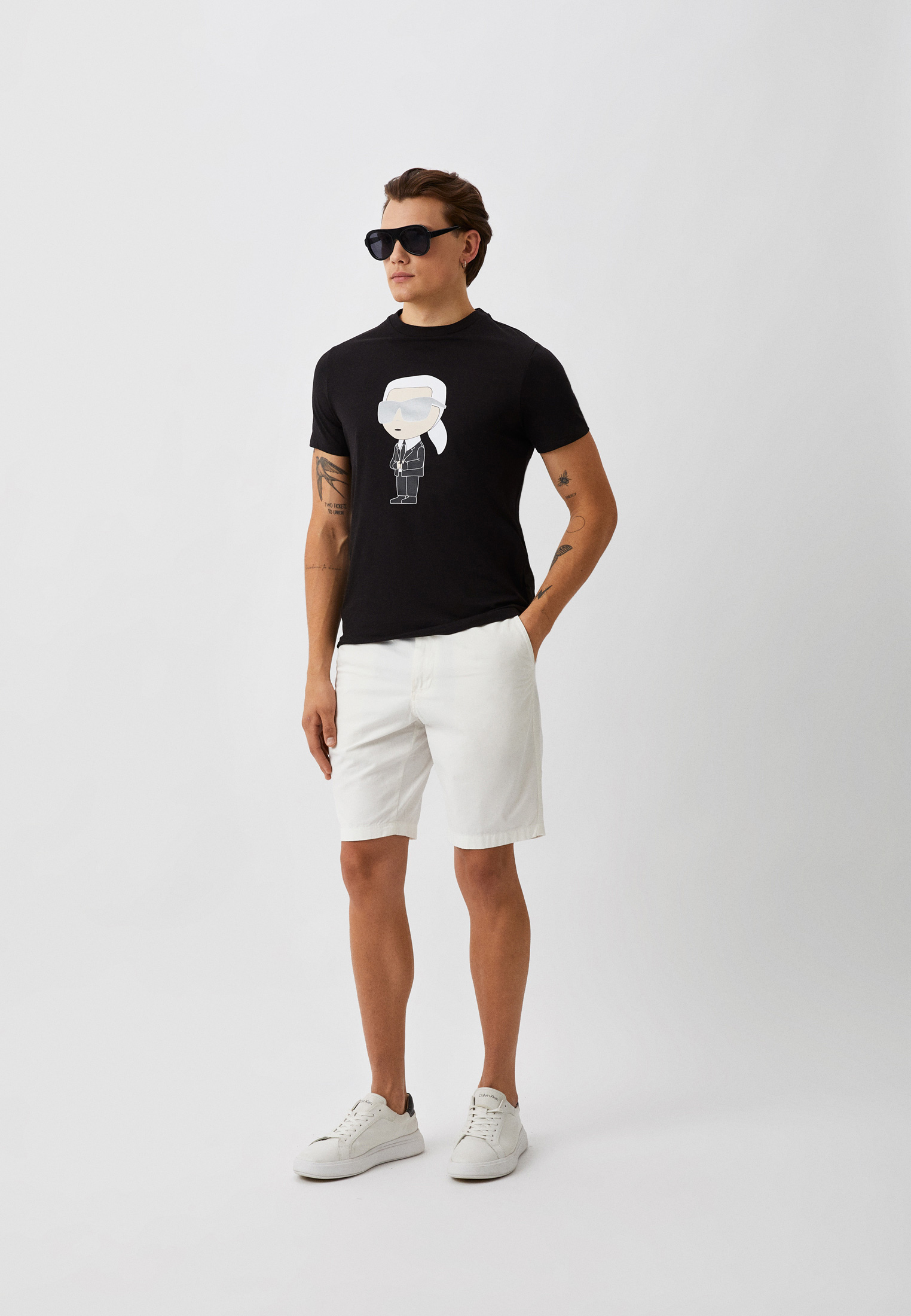 Мужская футболка Karl Lagerfeld (Карл Лагерфельд) 755071-500251: изображение 4