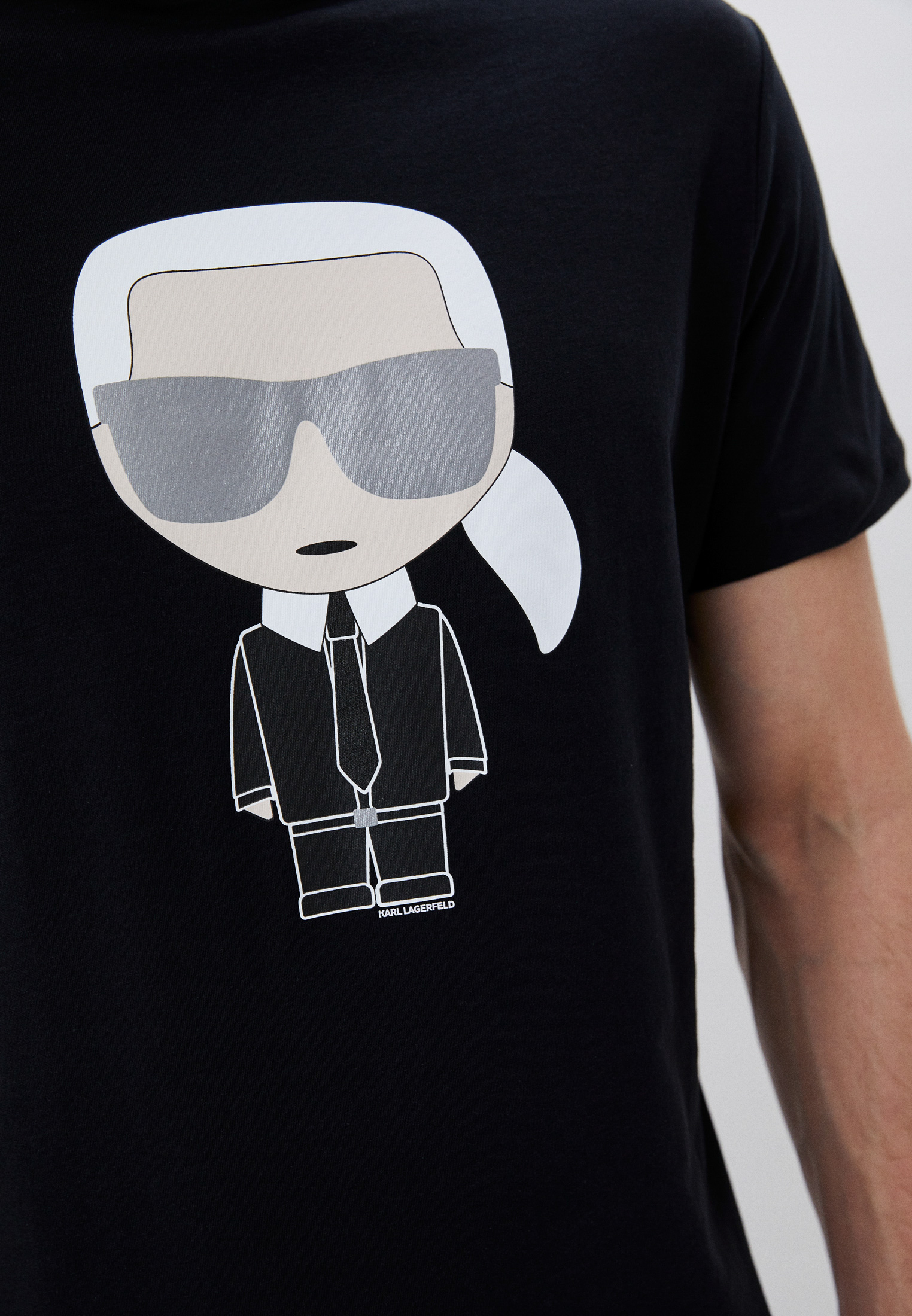 Мужская футболка Karl Lagerfeld (Карл Лагерфельд) 755071-500251: изображение 7