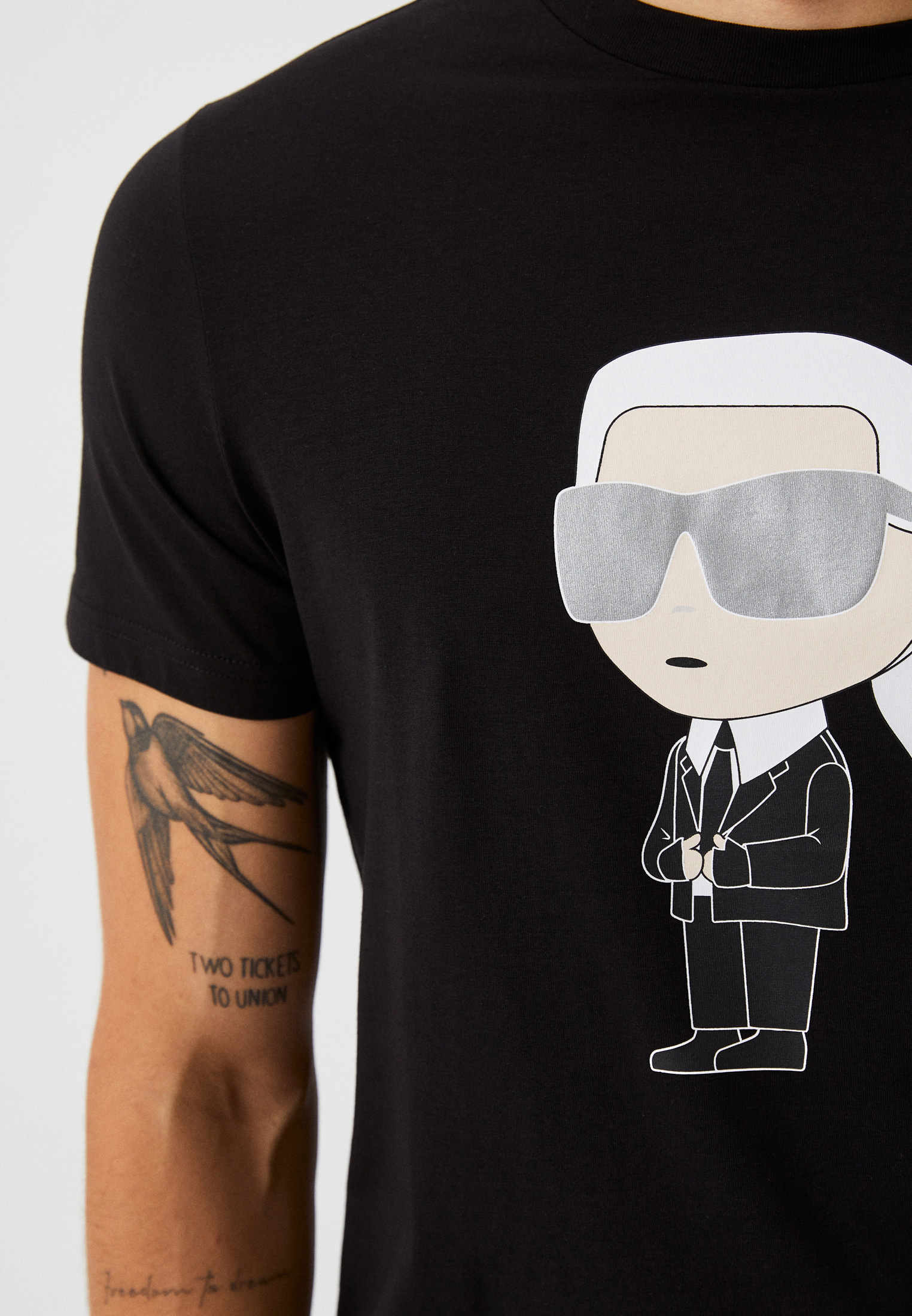 Мужская футболка Karl Lagerfeld (Карл Лагерфельд) 755071-500251: изображение 8