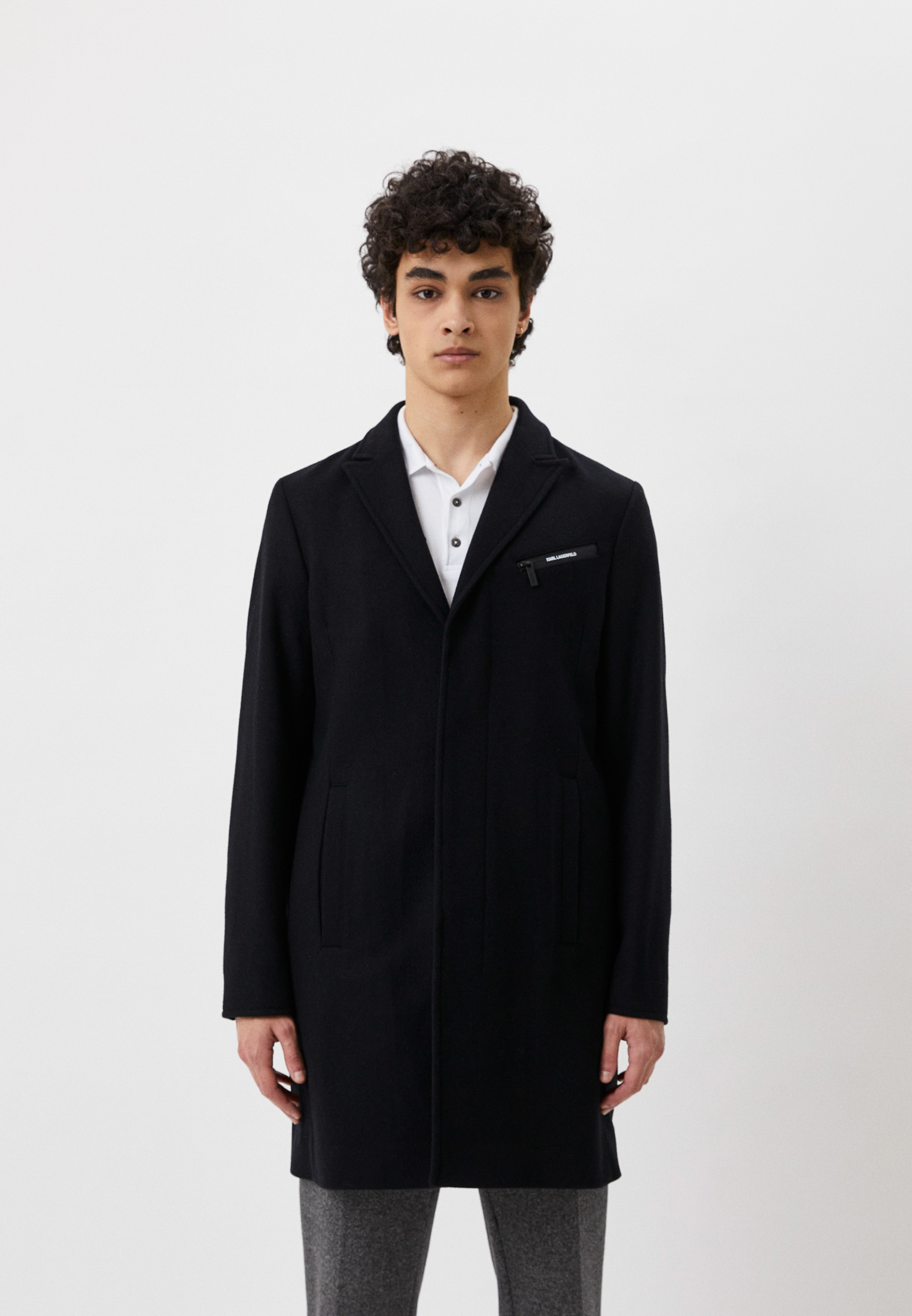 Мужское пальто Karl Lagerfeld (Карл Лагерфельд) 455082-523799: изображение 6