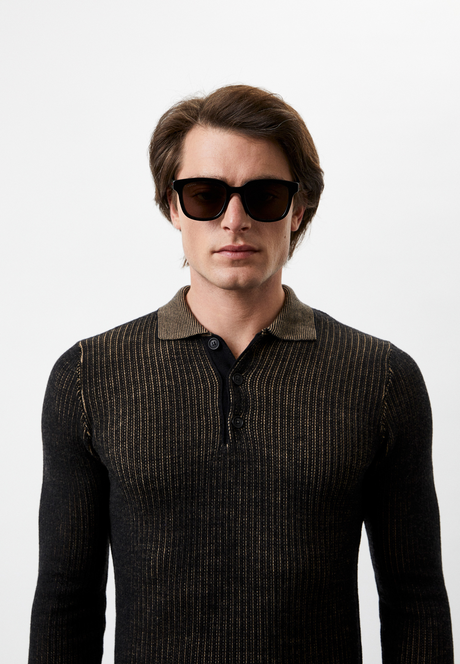 Мужские солнцезащитные очки Gucci (Гуччи) GG0847SK: изображение 6