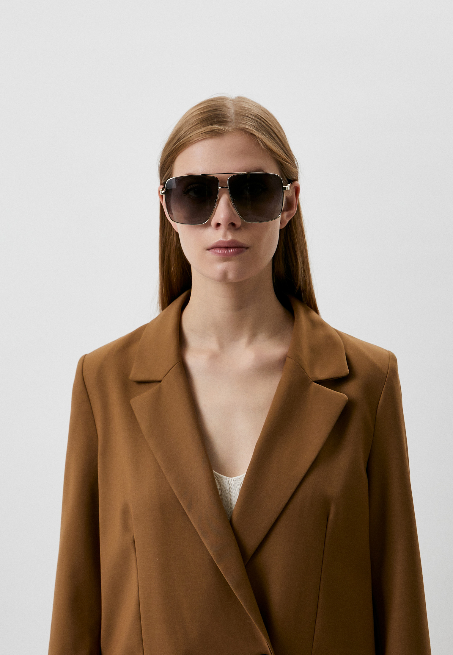Женские солнцезащитные очки Gucci (Гуччи) GG1087S: изображение 2
