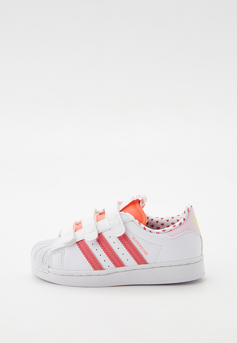 Кеды для девочек Adidas Originals (Адидас Ориджиналс) GY3337 внешний  материал искусственная кожа, резина; цвет белый купить за 5540 руб.