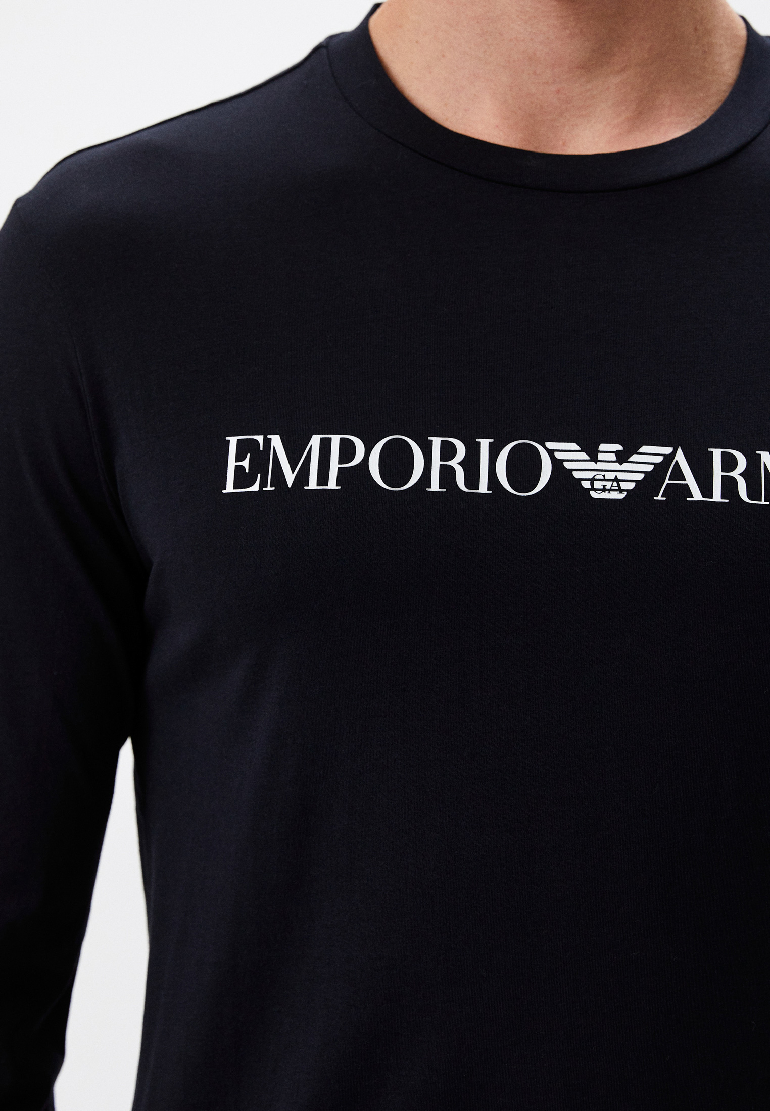 Футболка с длинным рукавом Emporio Armani (Эмпорио Армани) 8N1TN8 1JPZZ: изображение 4