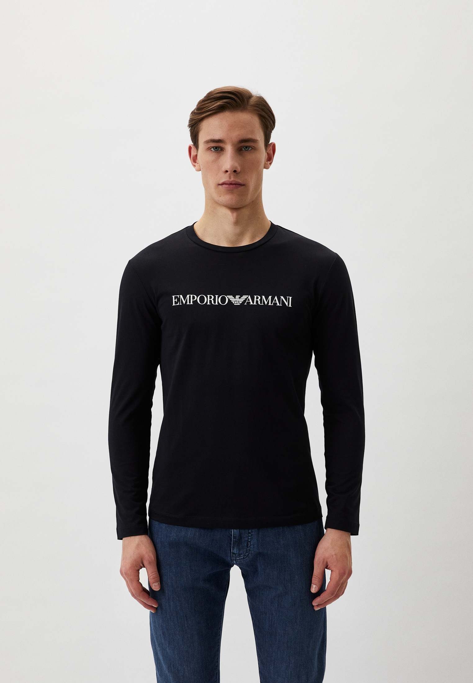 Футболка с длинным рукавом Emporio Armani (Эмпорио Армани) 8N1TN8 1JPZZ: изображение 5