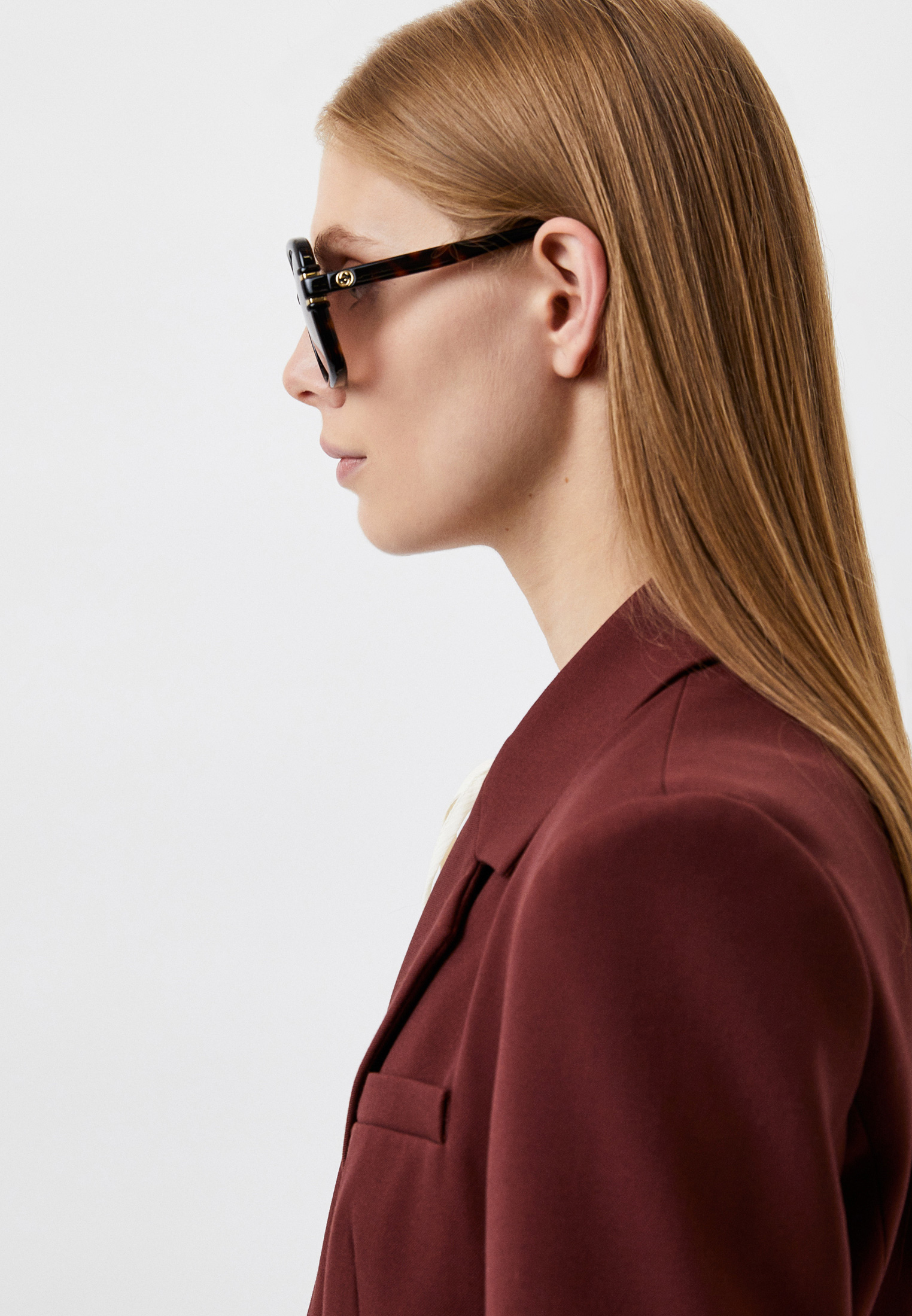 Женские солнцезащитные очки Gucci (Гуччи) GG1066S: изображение 5
