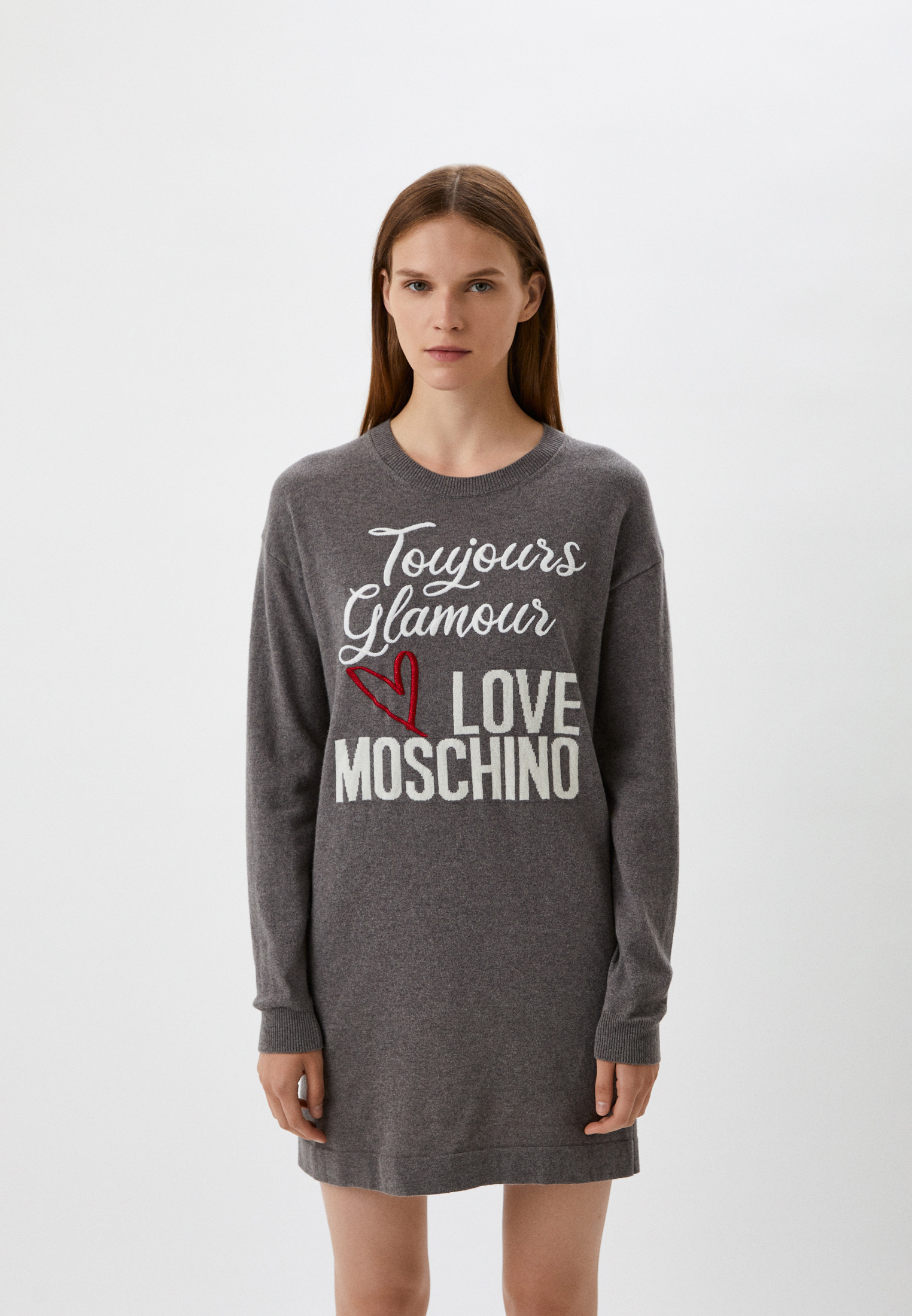 Вязаное платье Love Moschino W S 57R 11 X 1434