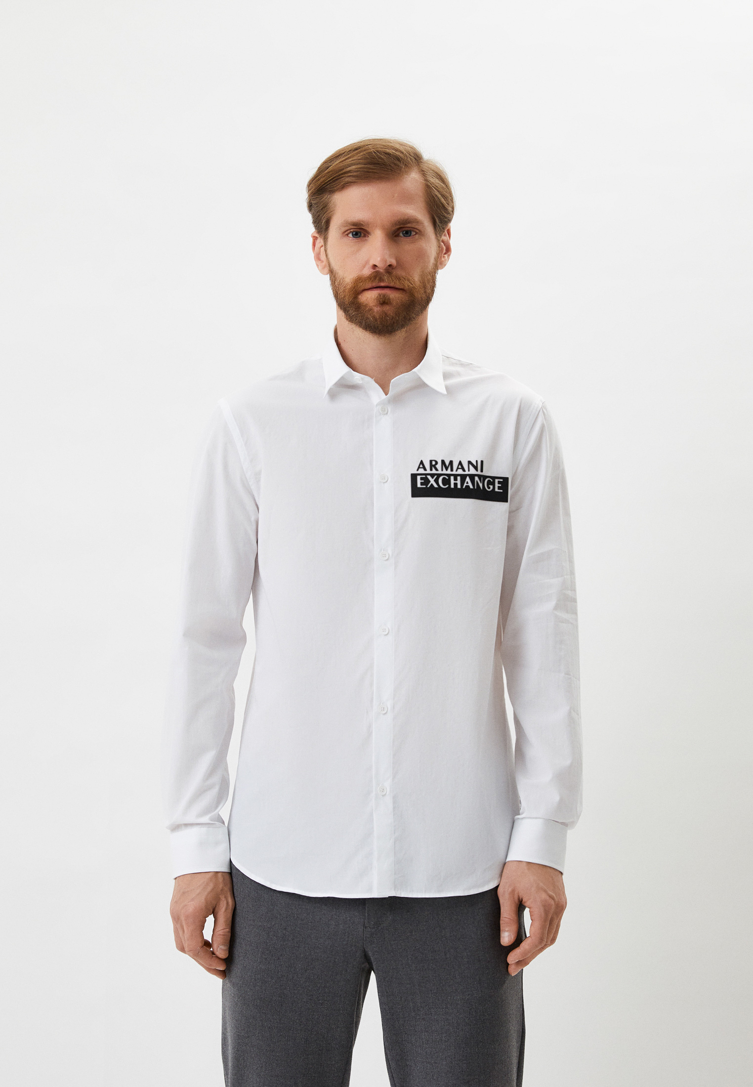 Рубашка с длинным рукавом Armani Exchange 6LZC36 ZNVMZ: изображение 1