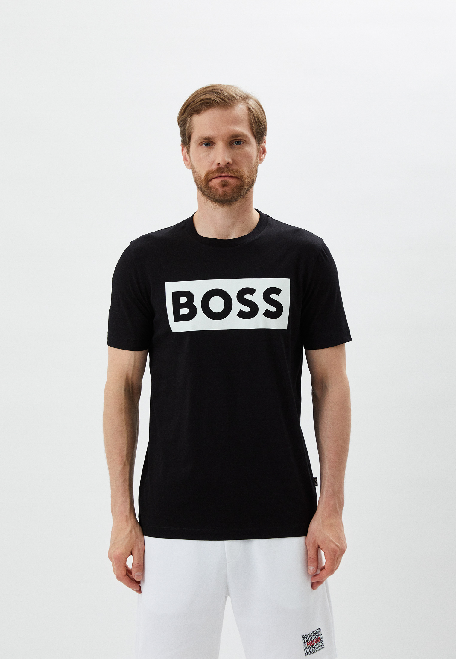 Мужская футболка Boss (Босс) 50471696: изображение 1