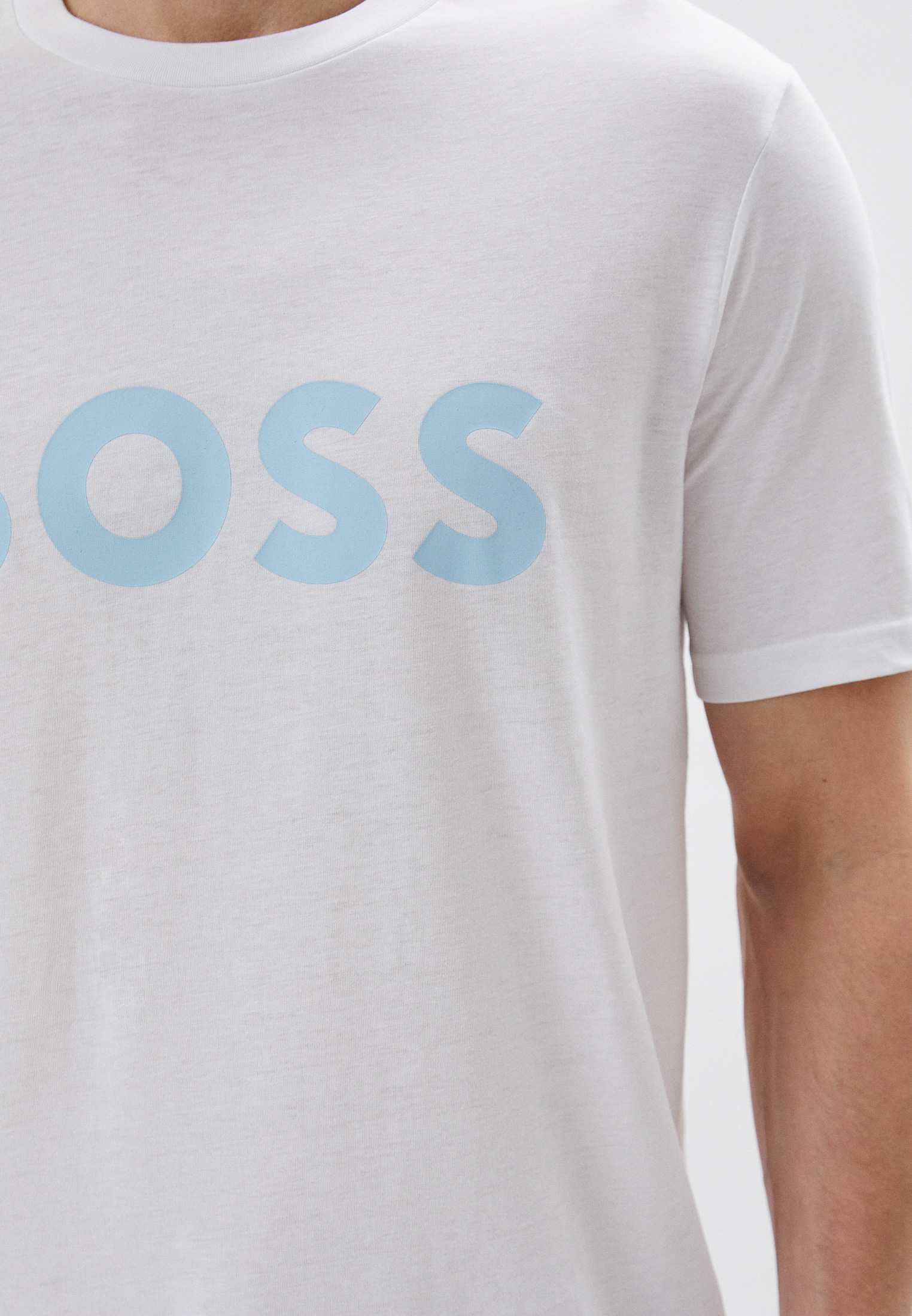 Мужская футболка Boss (Босс) 50467075: изображение 8