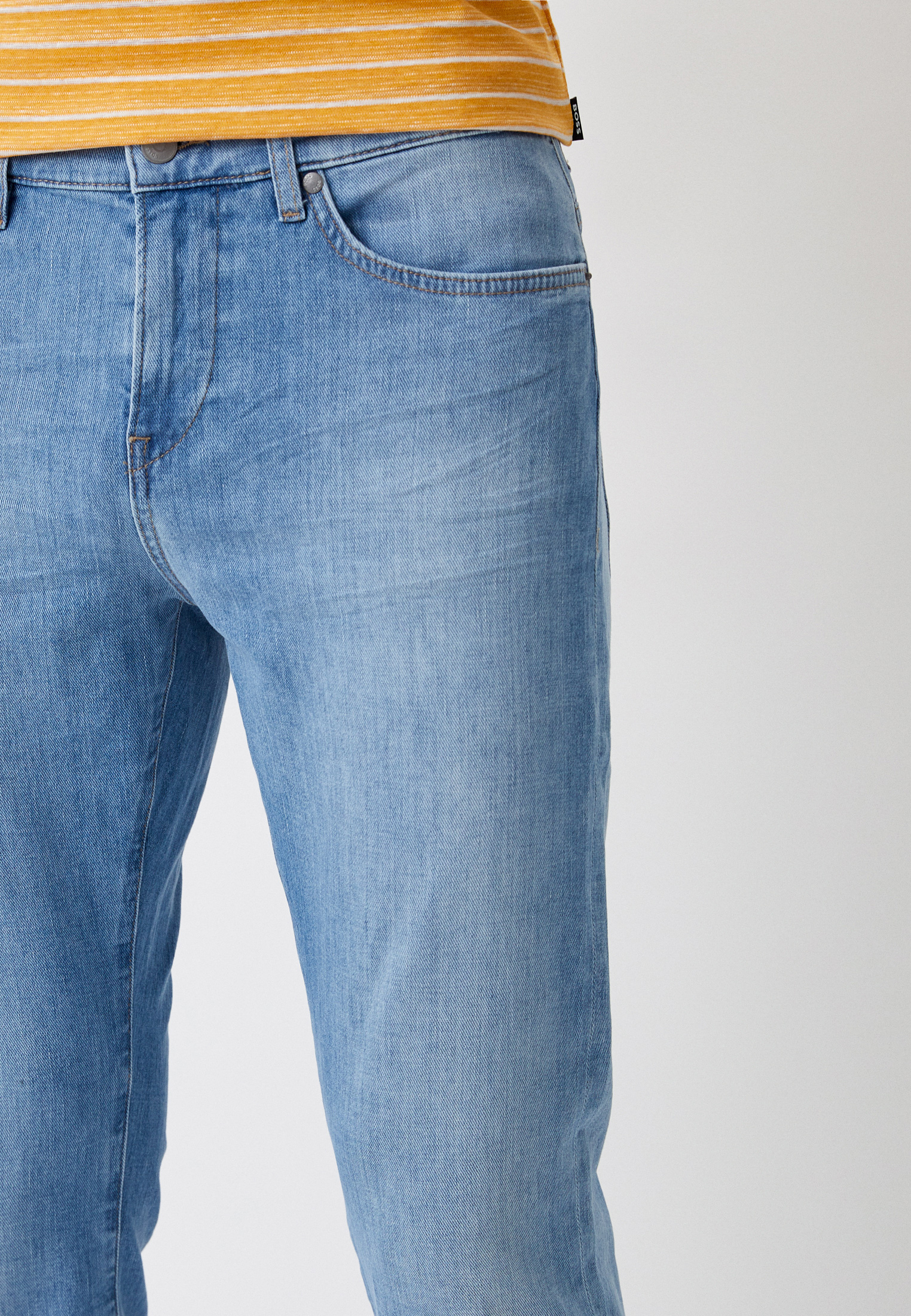 Мужские зауженные джинсы Boss (Босс) 50473016: изображение 4