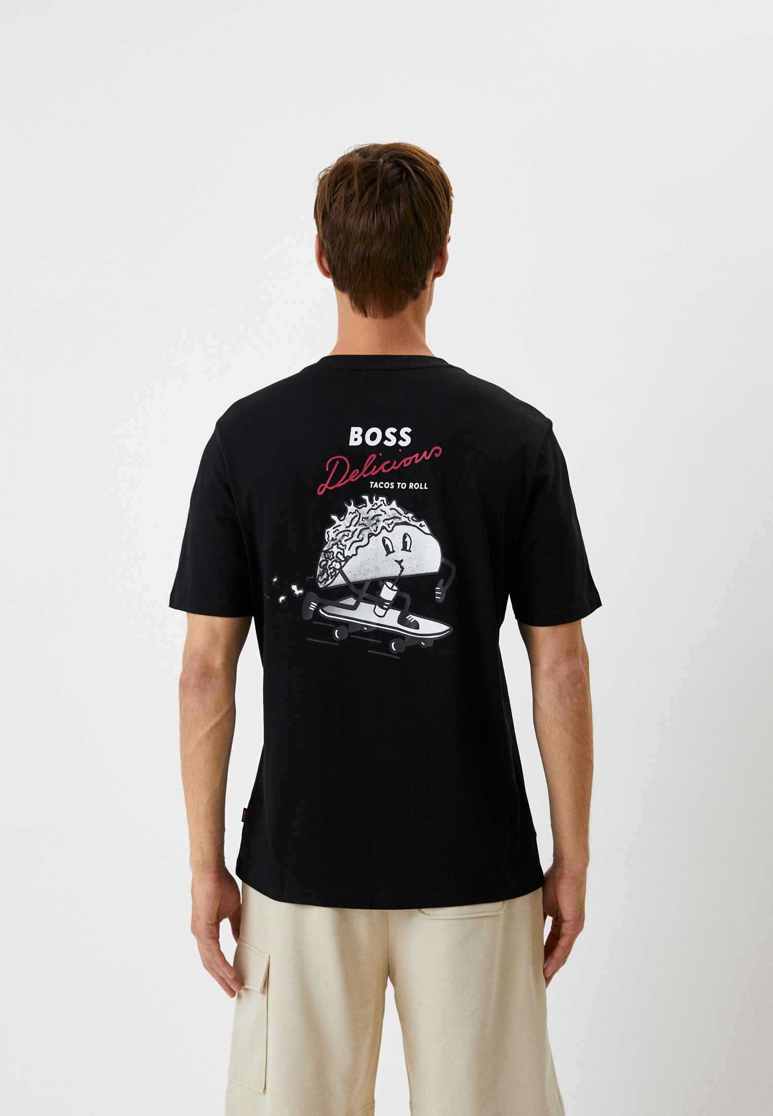 Мужская футболка Boss (Босс) 50473065: изображение 3