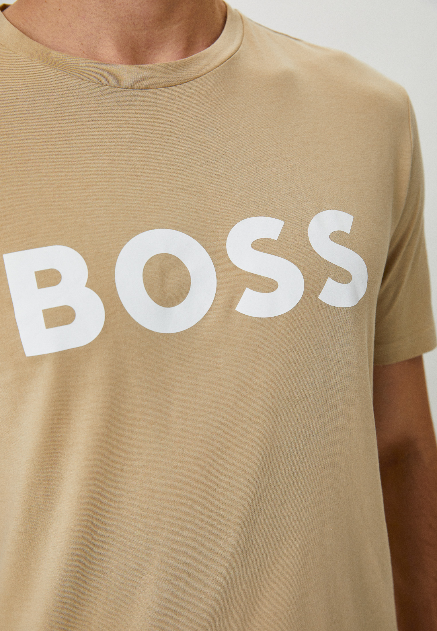 Мужская футболка Boss (Босс) 50481923: изображение 4