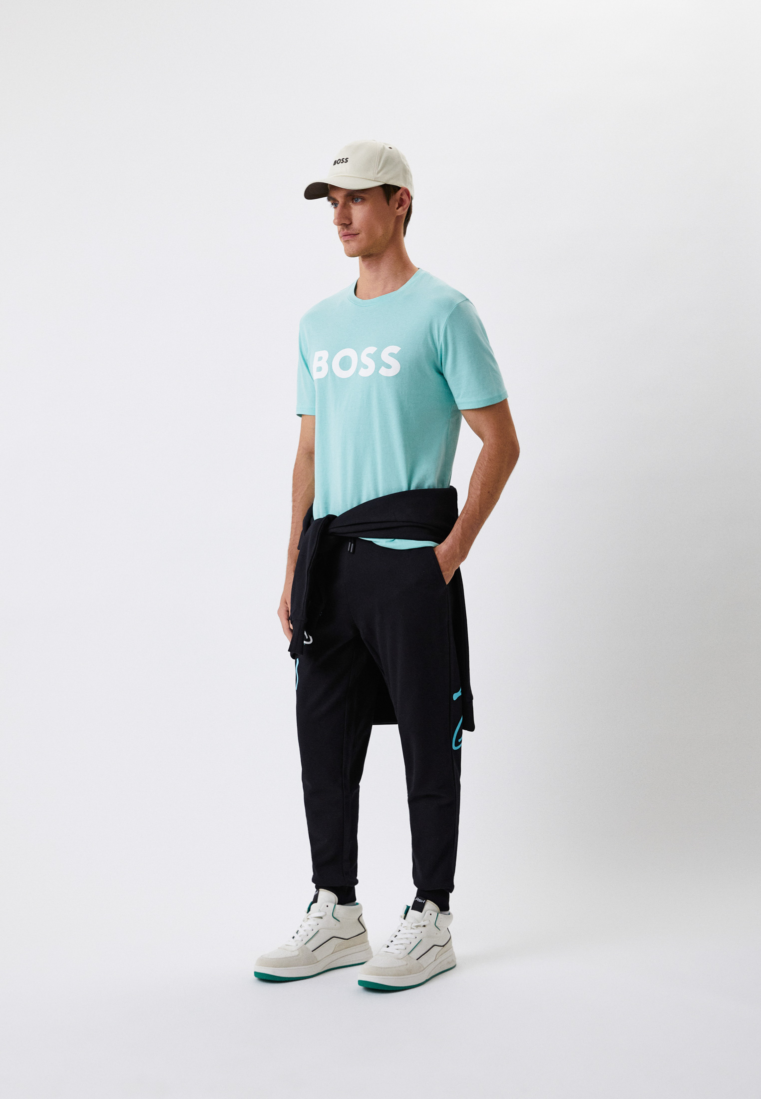 Мужские спортивные брюки Boss (Босс) 50483199: изображение 2